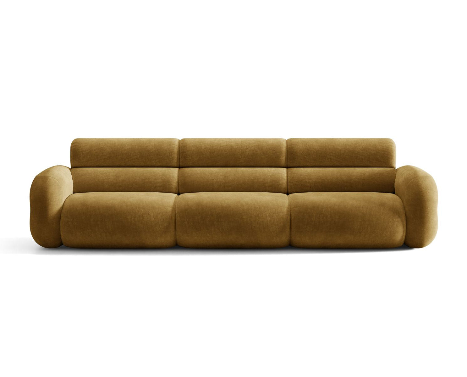 4-Seater NEO Sofa in Mustard Chenille