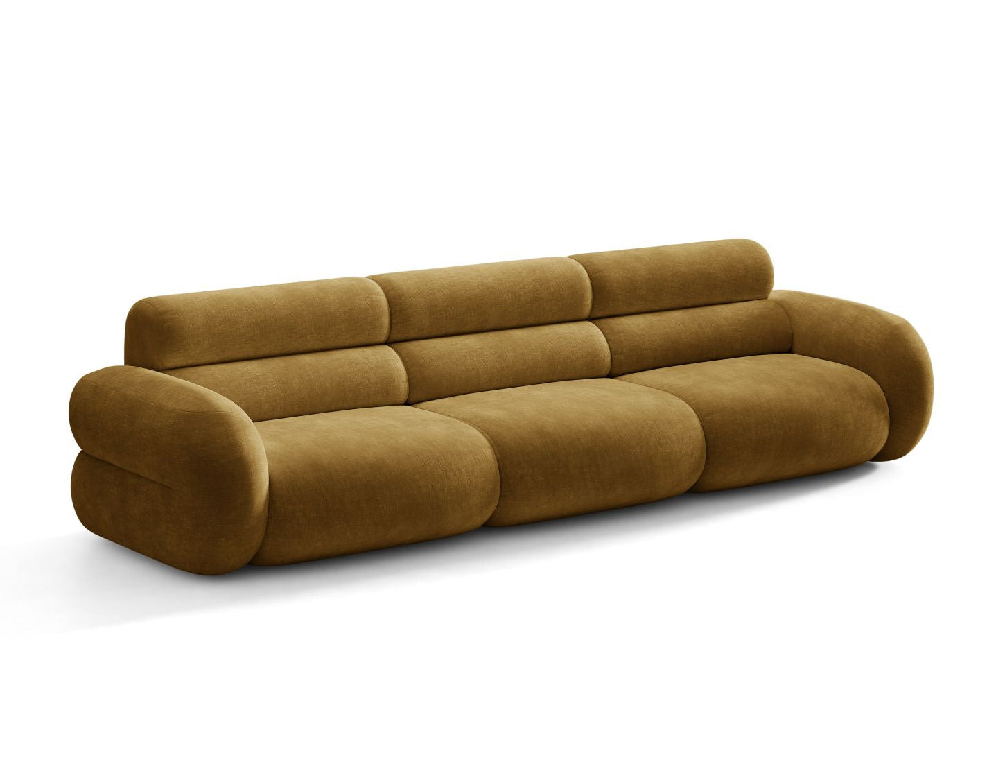 4-Seater NEO Sofa in Mustard Chenille