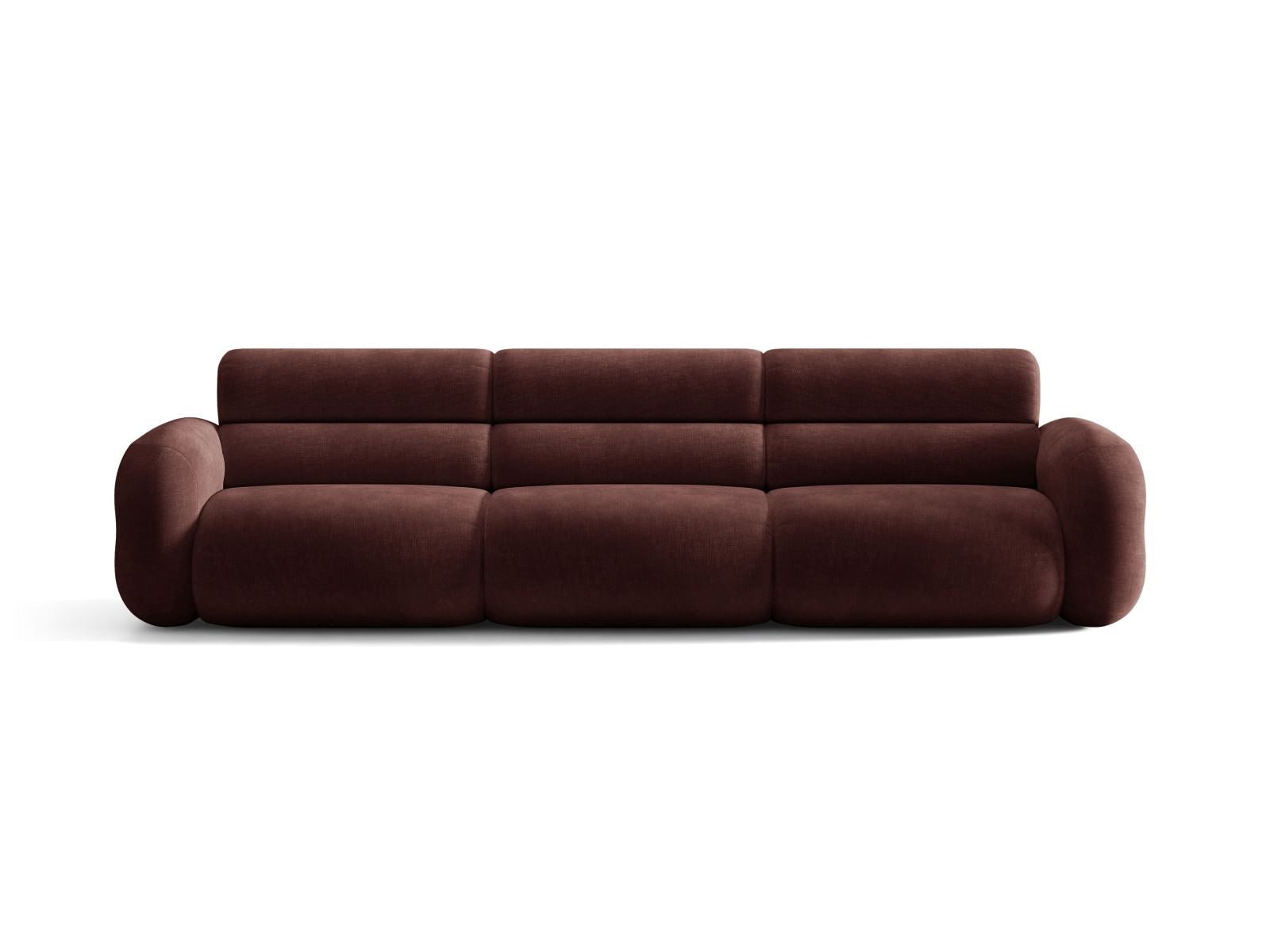 4-Seater NEO Sofa in Cherry Chenille