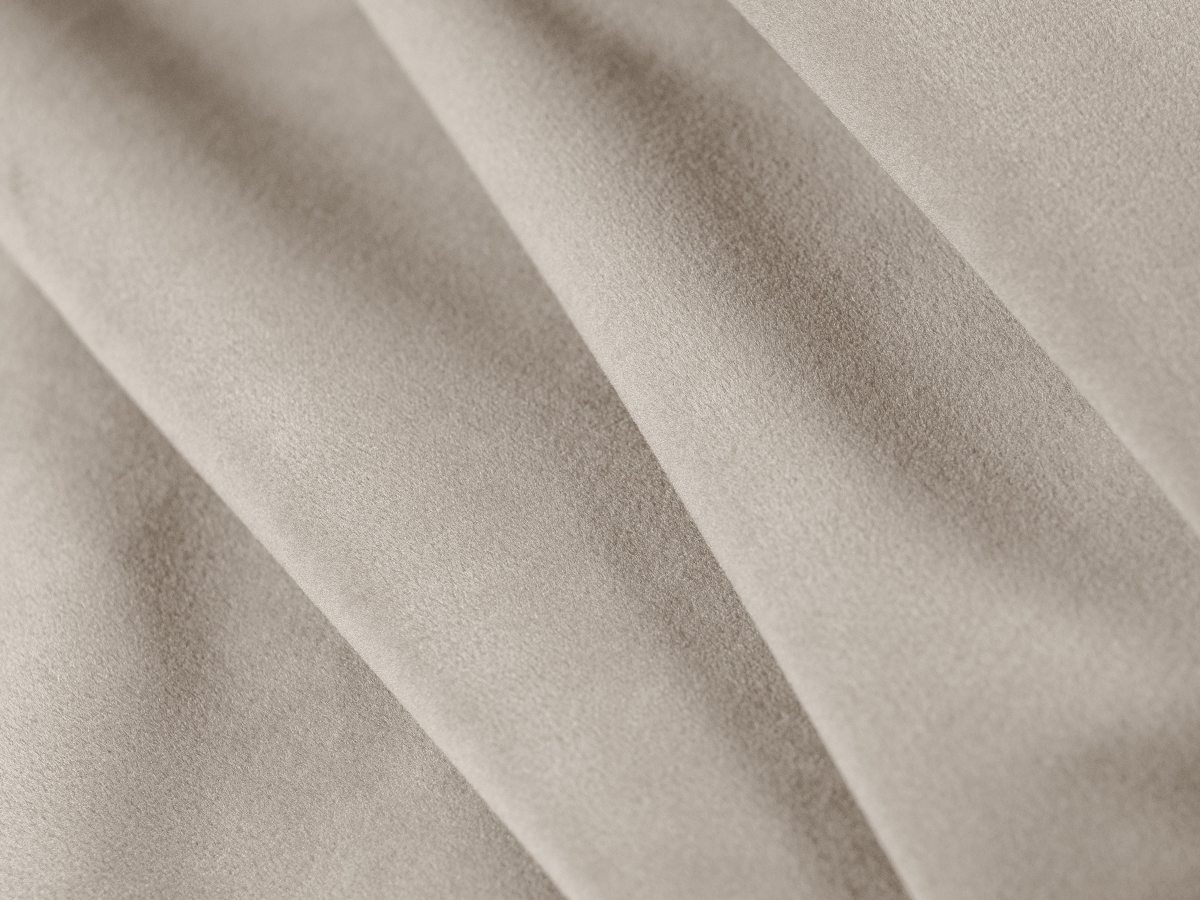 Velvet sofa for 4 people LUPINE beige