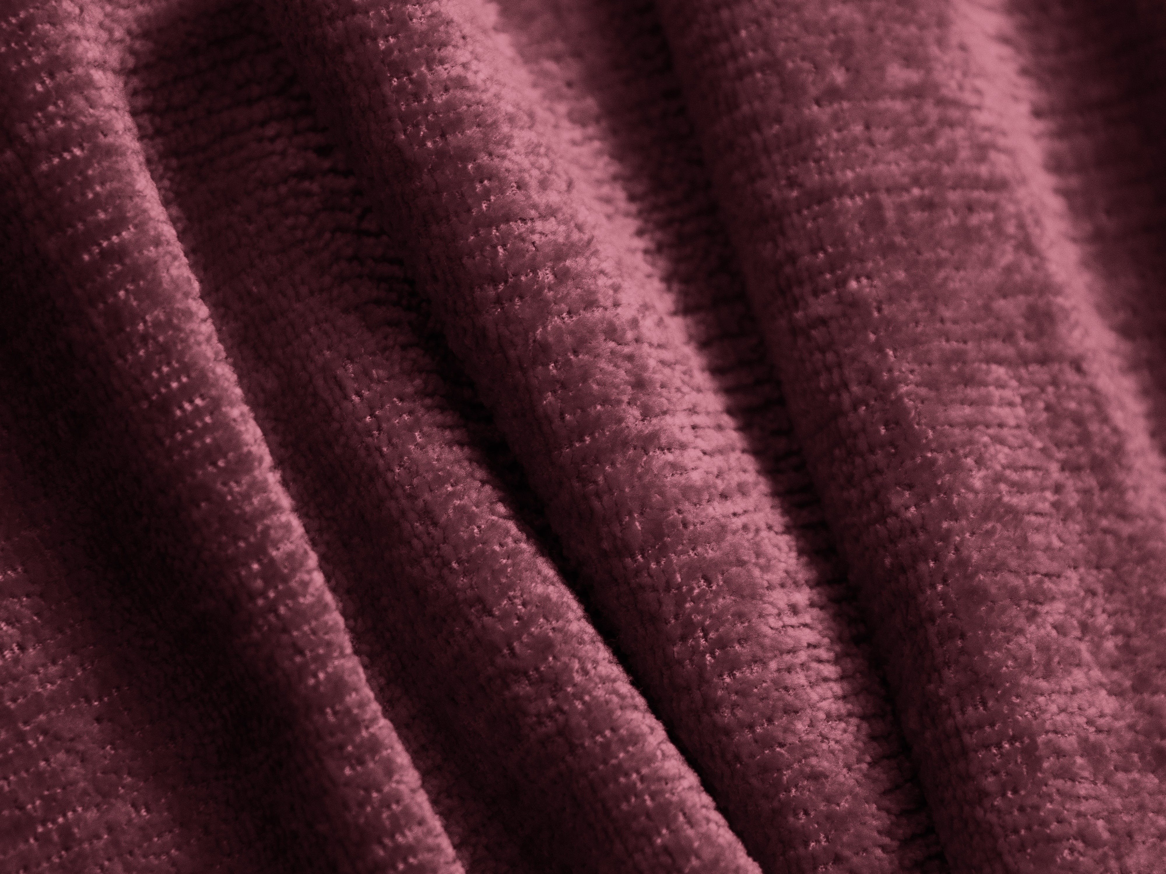 JENNY Cherry Chenille Armchair