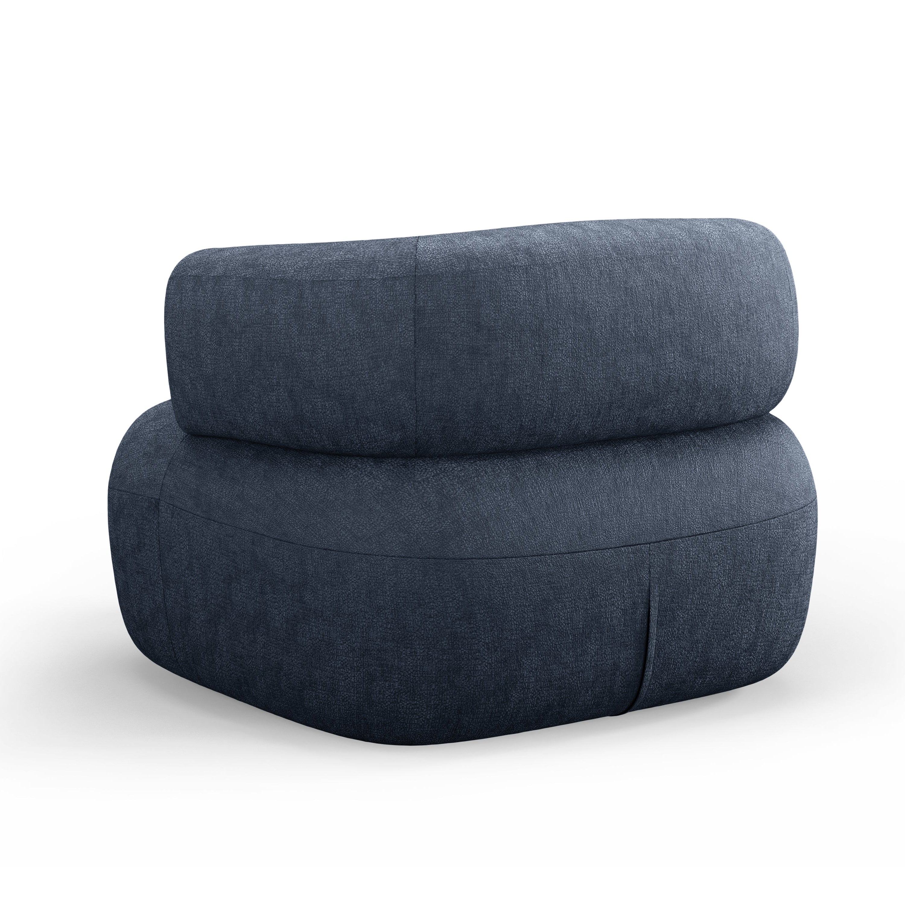 JENNY Armchair Dark Blue Chenille