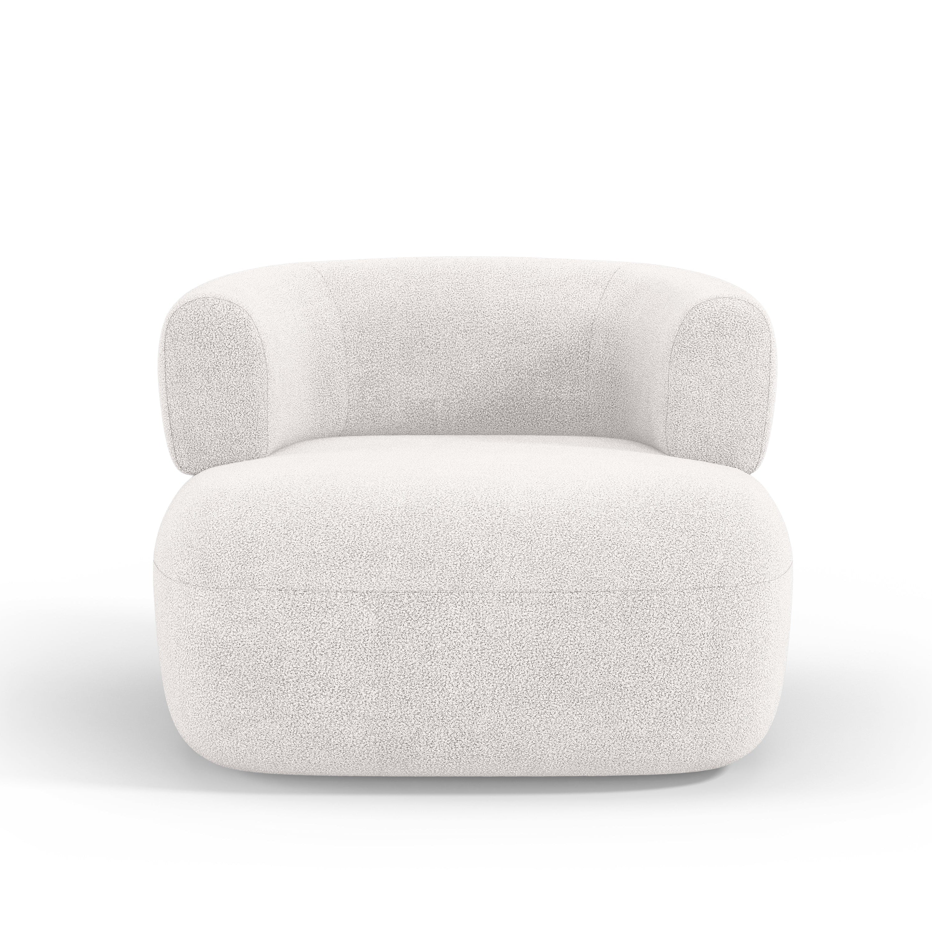 JENNY Armchair Ivory Boucle