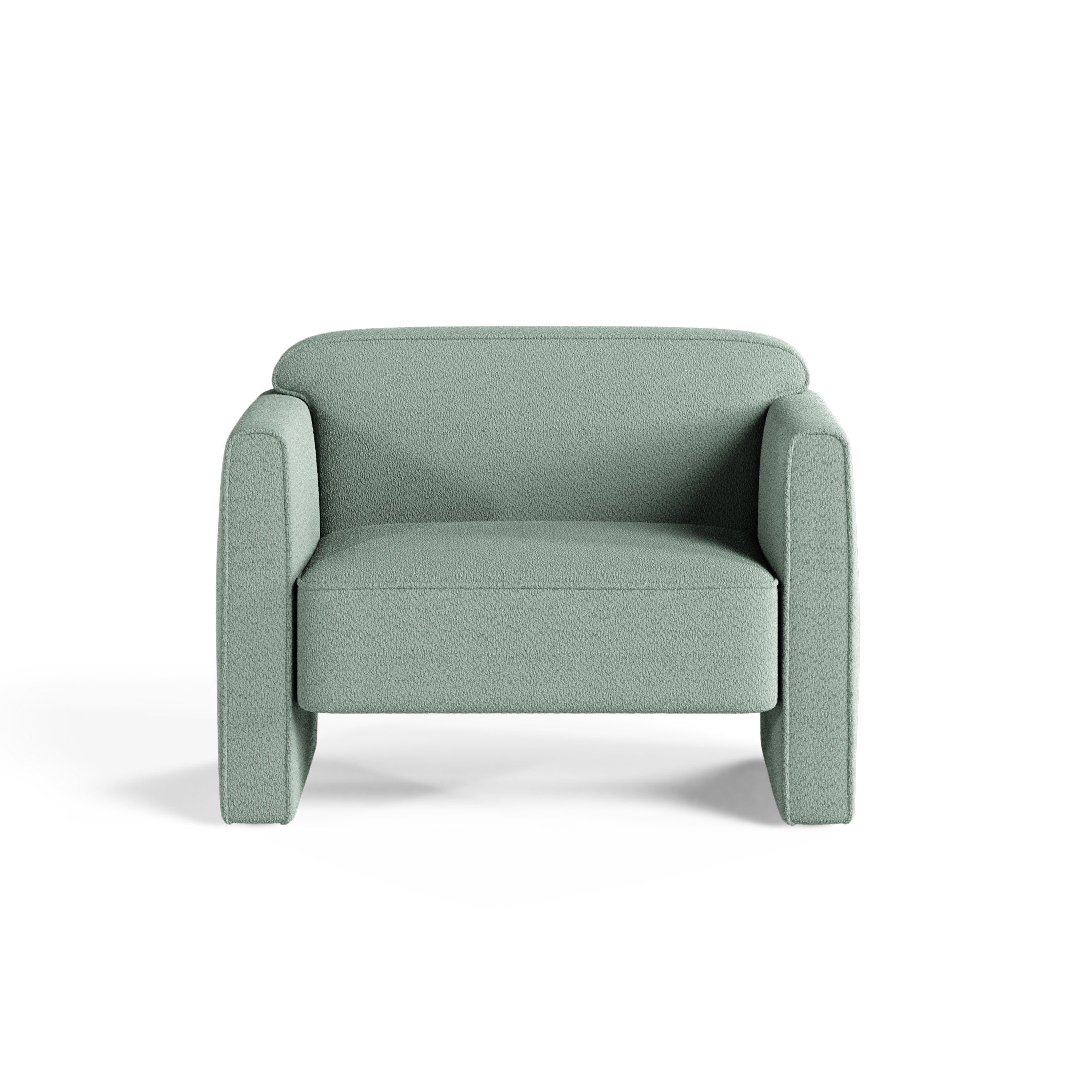 ABBY Armchair Mint Boucle