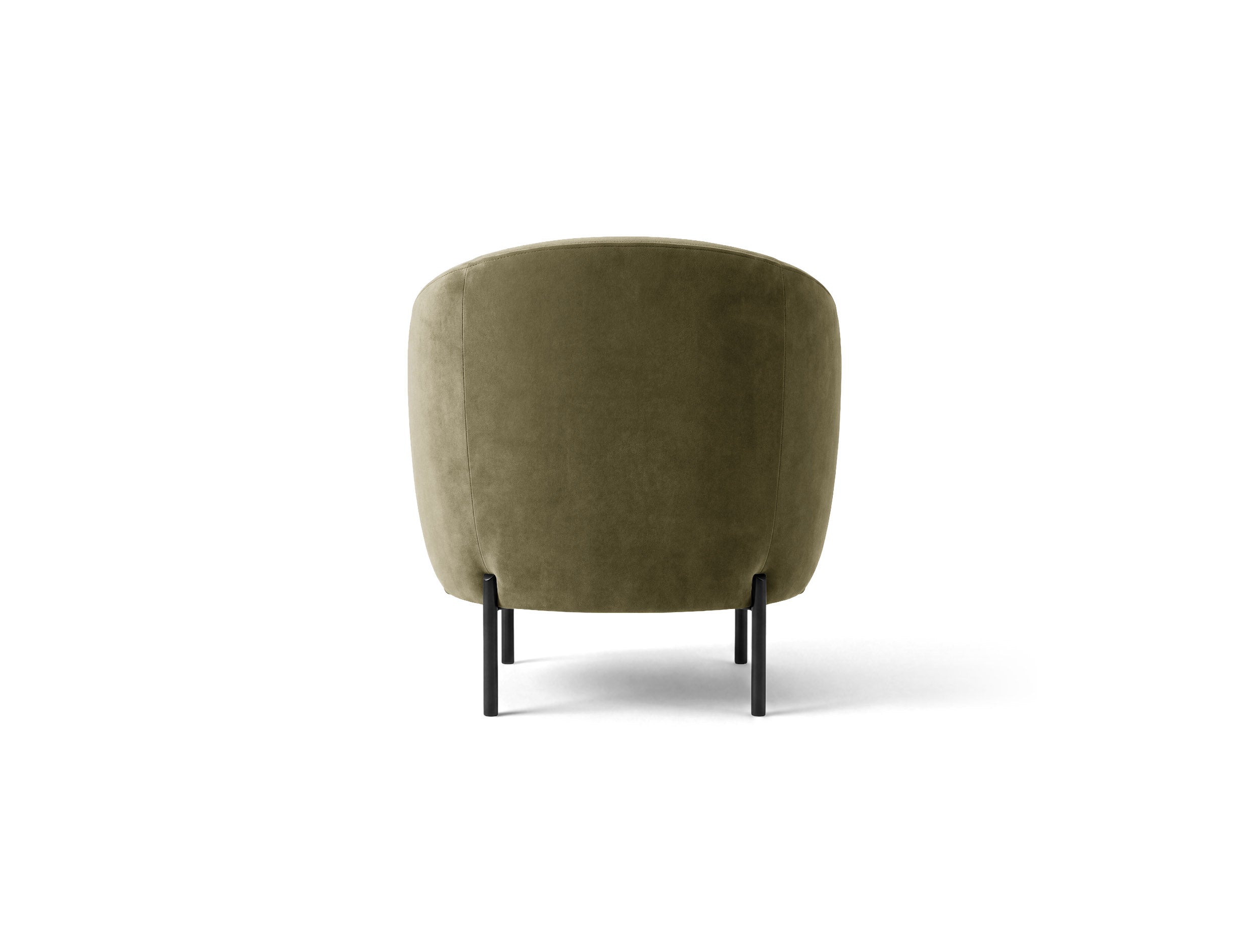 Velvet Armchair AMALTA Green