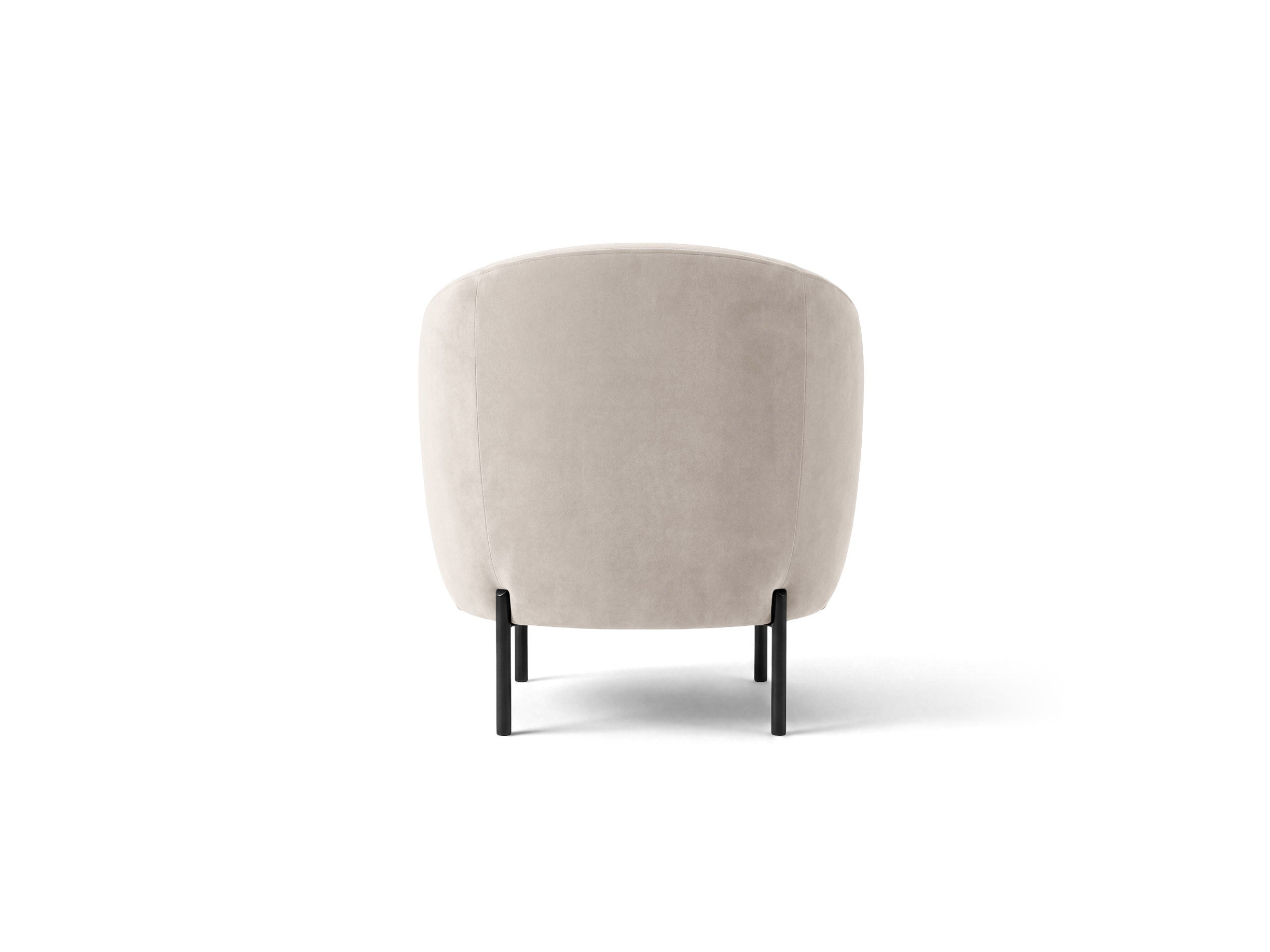 Velvet Armchair AMALTA Beige