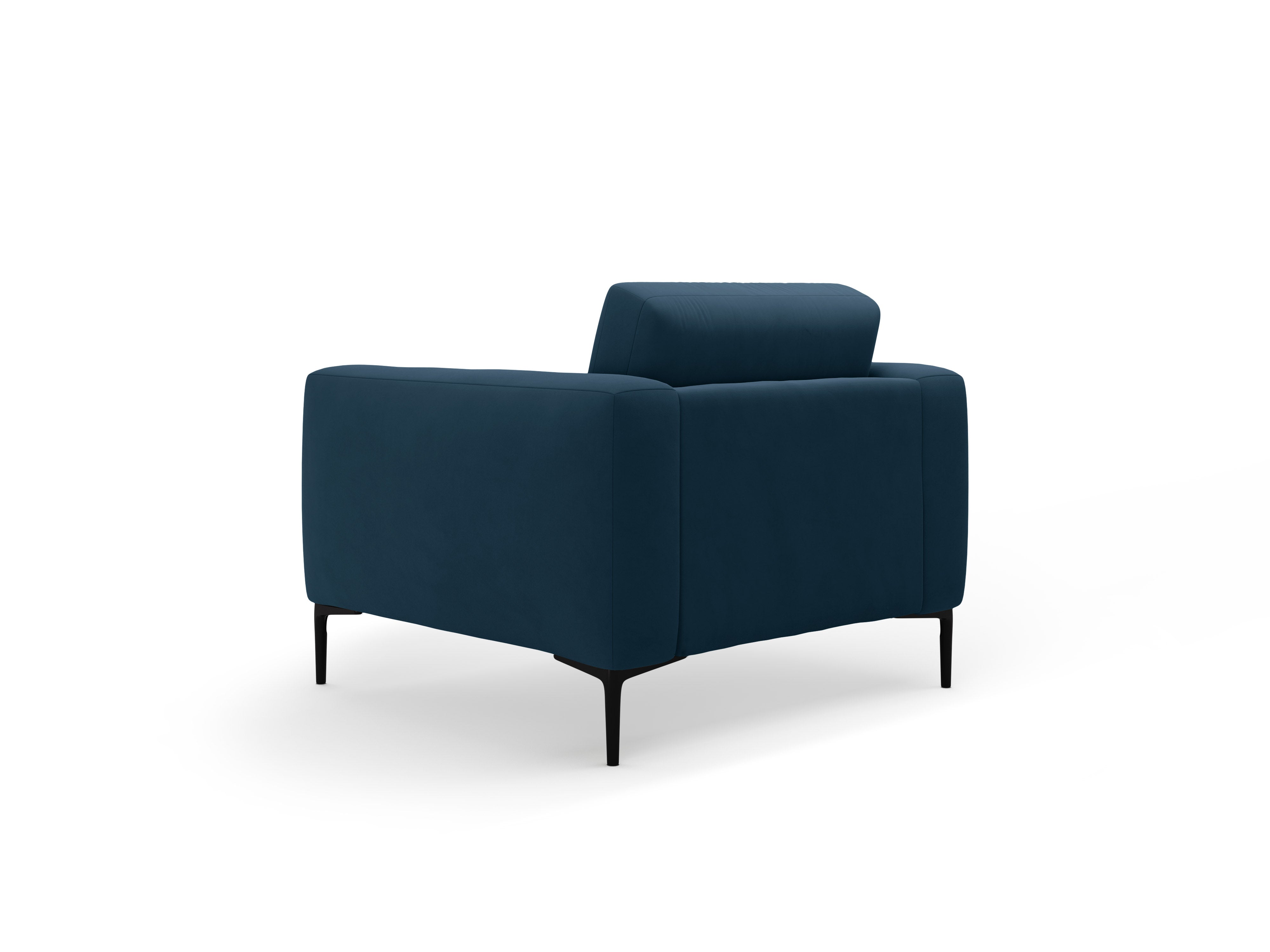 Velvet Armchair BEMY Royal Blue