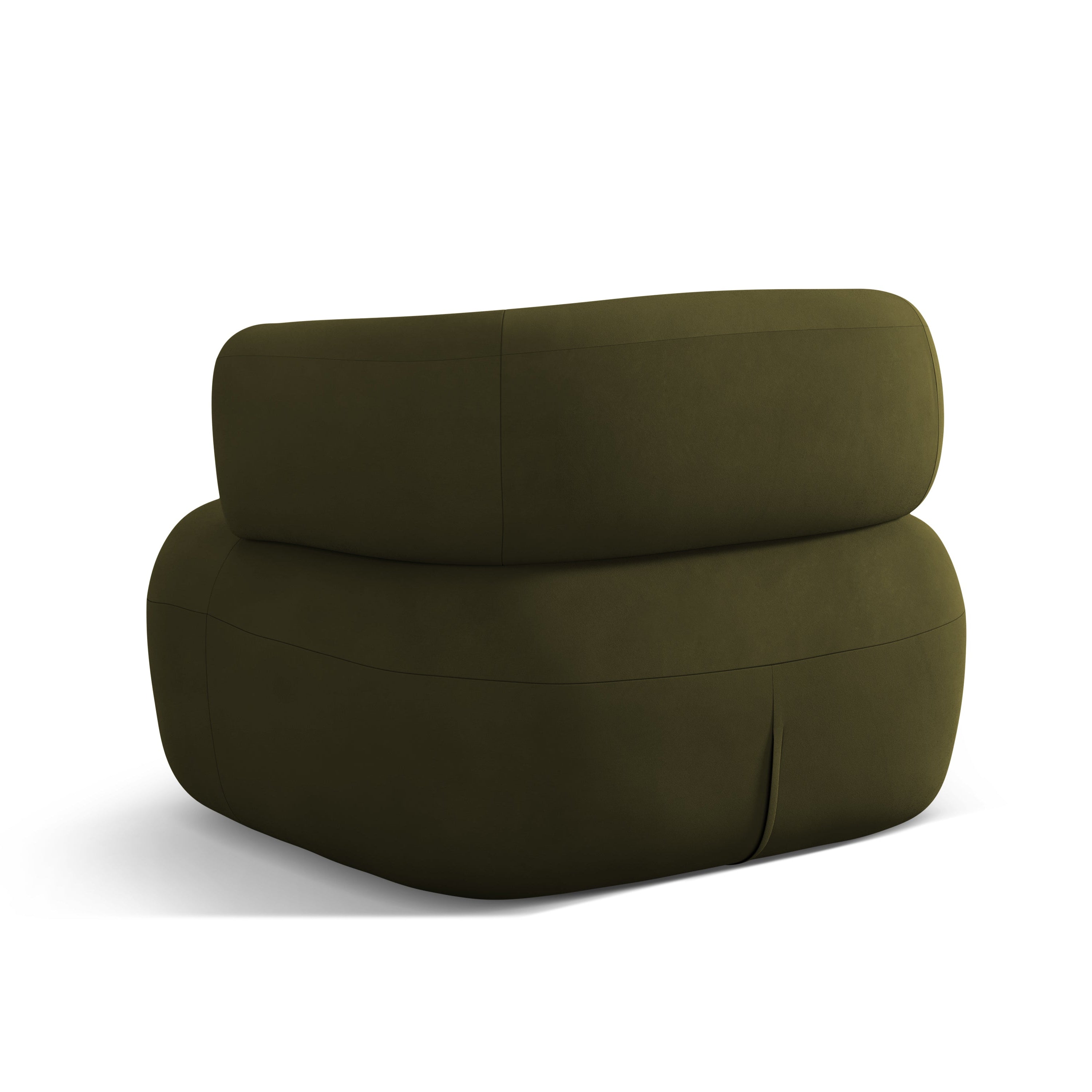 JENNY Green Velvet Armchair