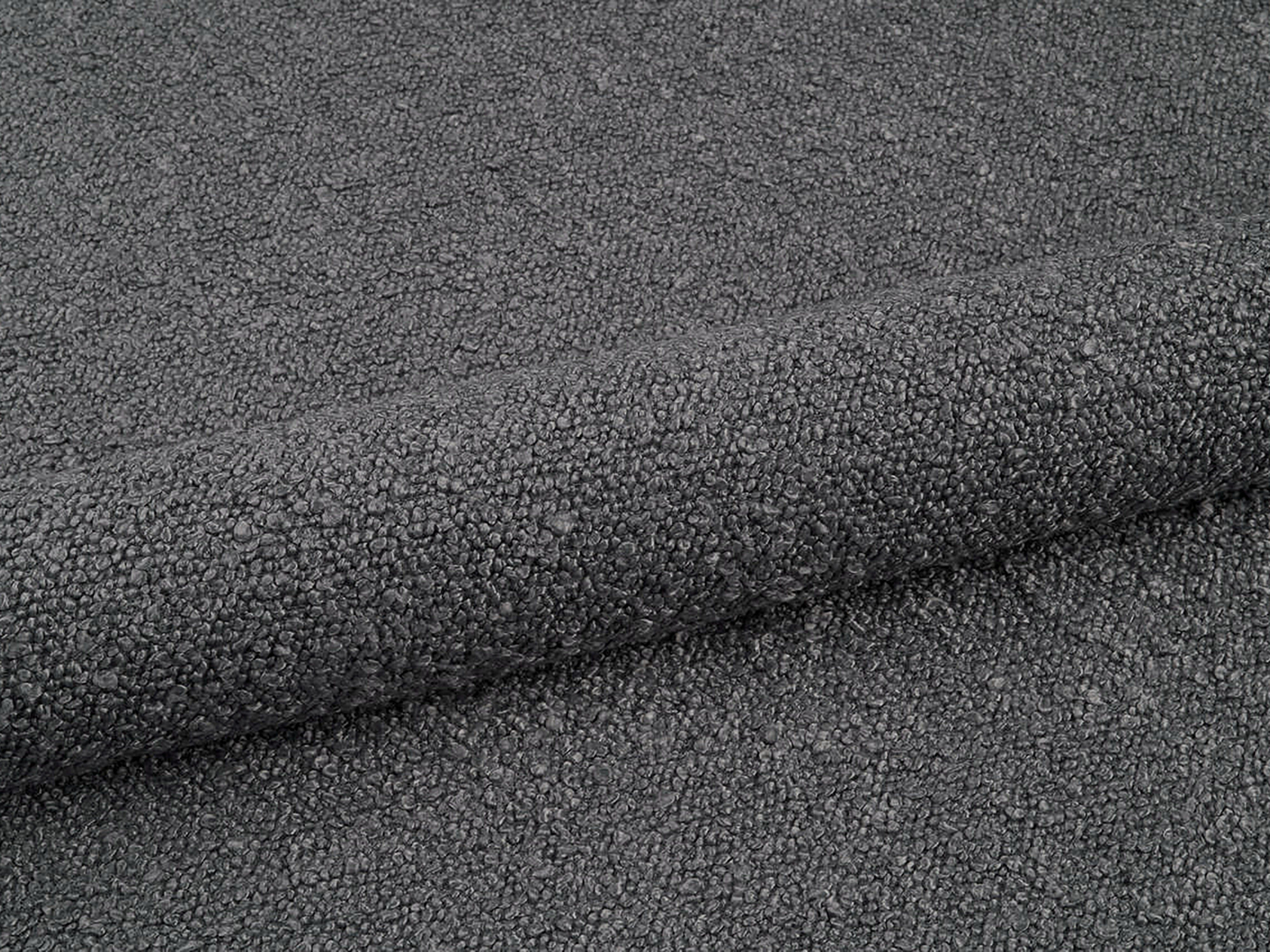 LINEA Bed in Dark Gray Boucle