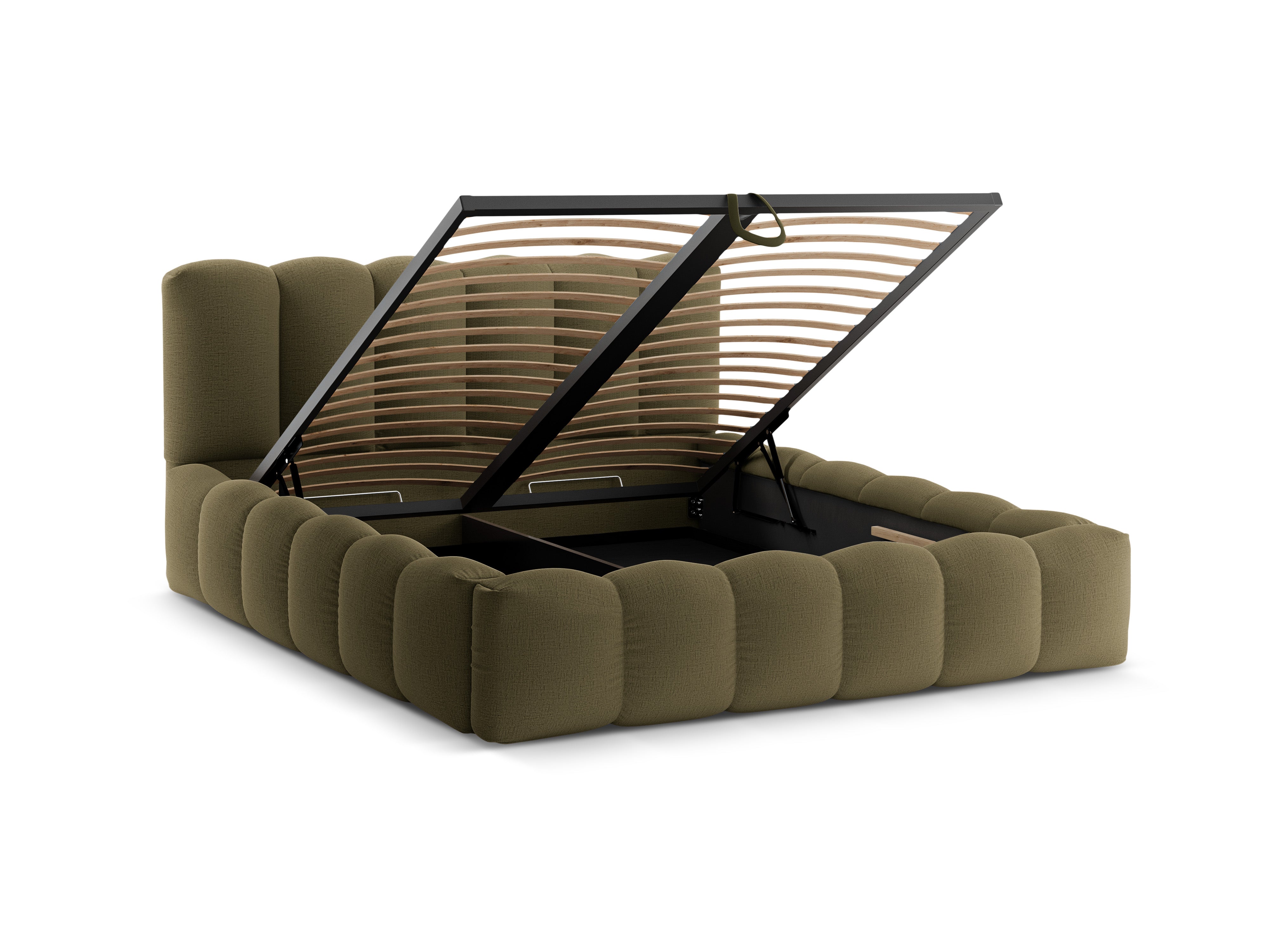 LUPINE green storage bed