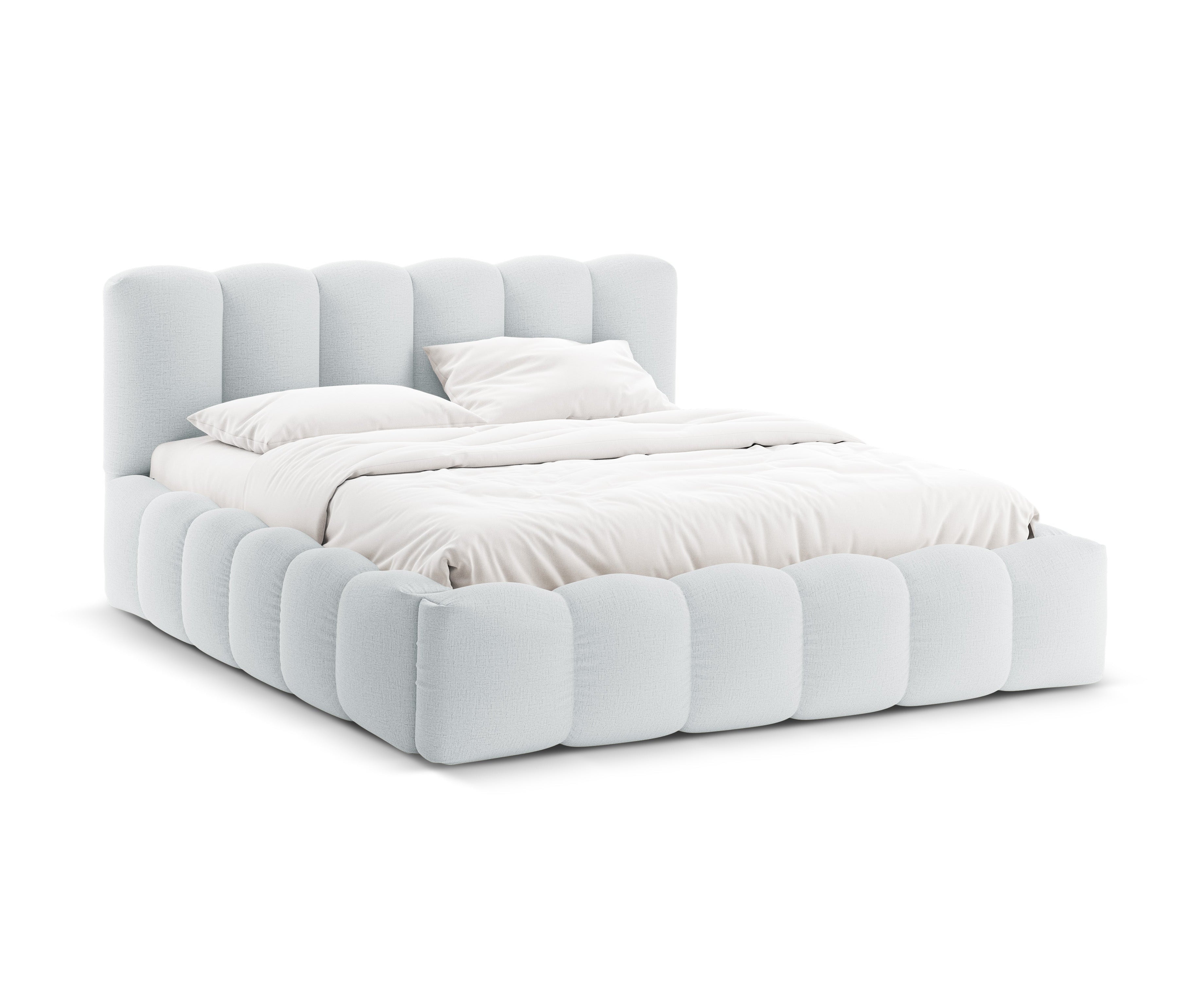 LUPINE light gray storage bed