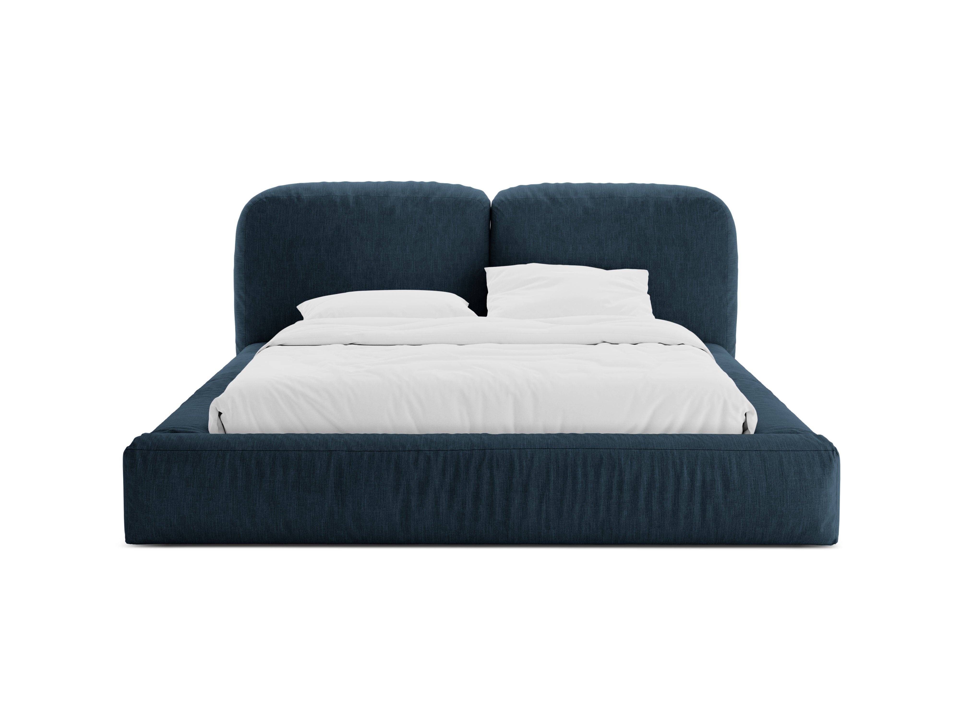 MARTINA Bed in Denim Blue