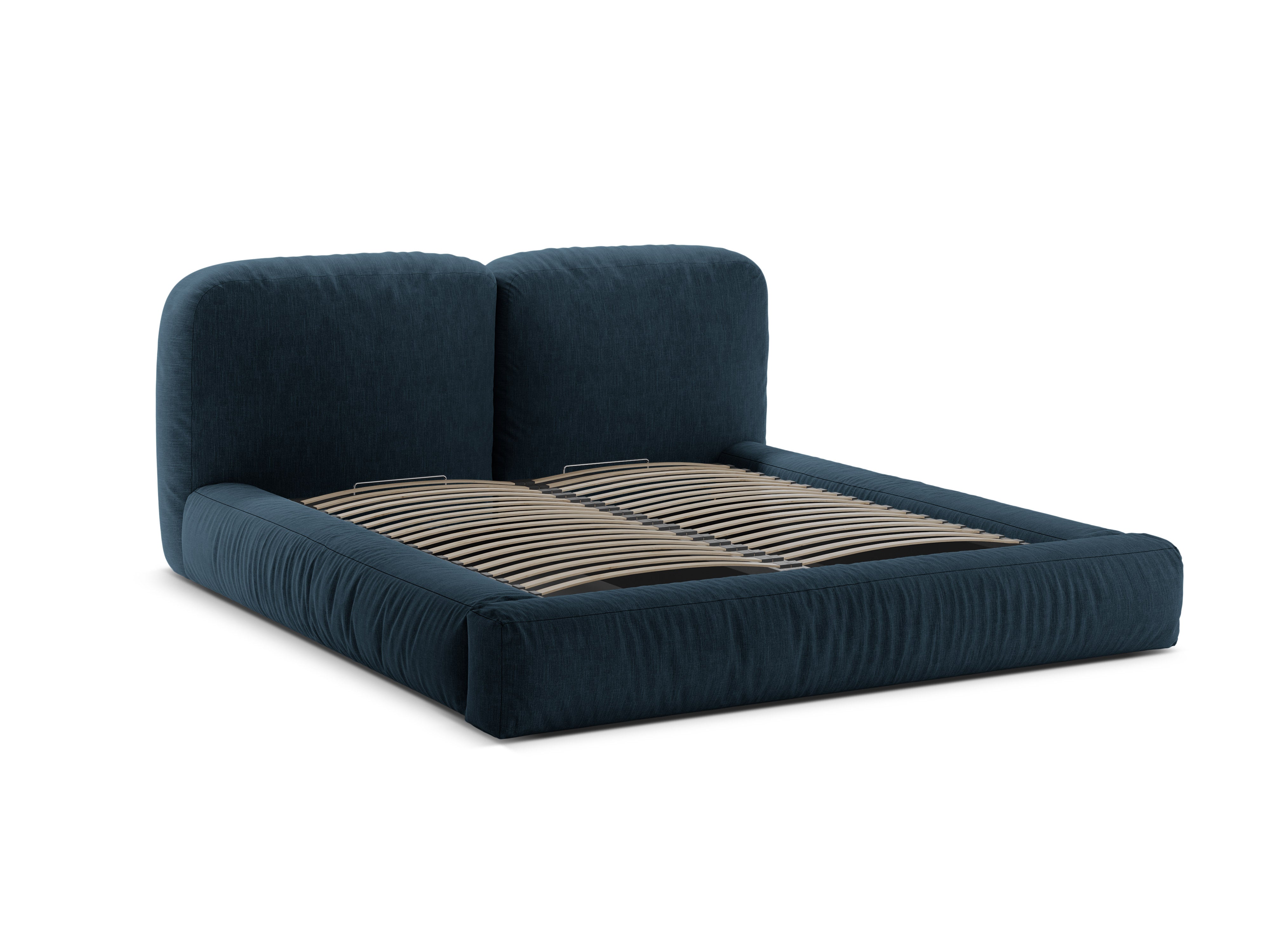 MARTINA Bed in Denim Blue