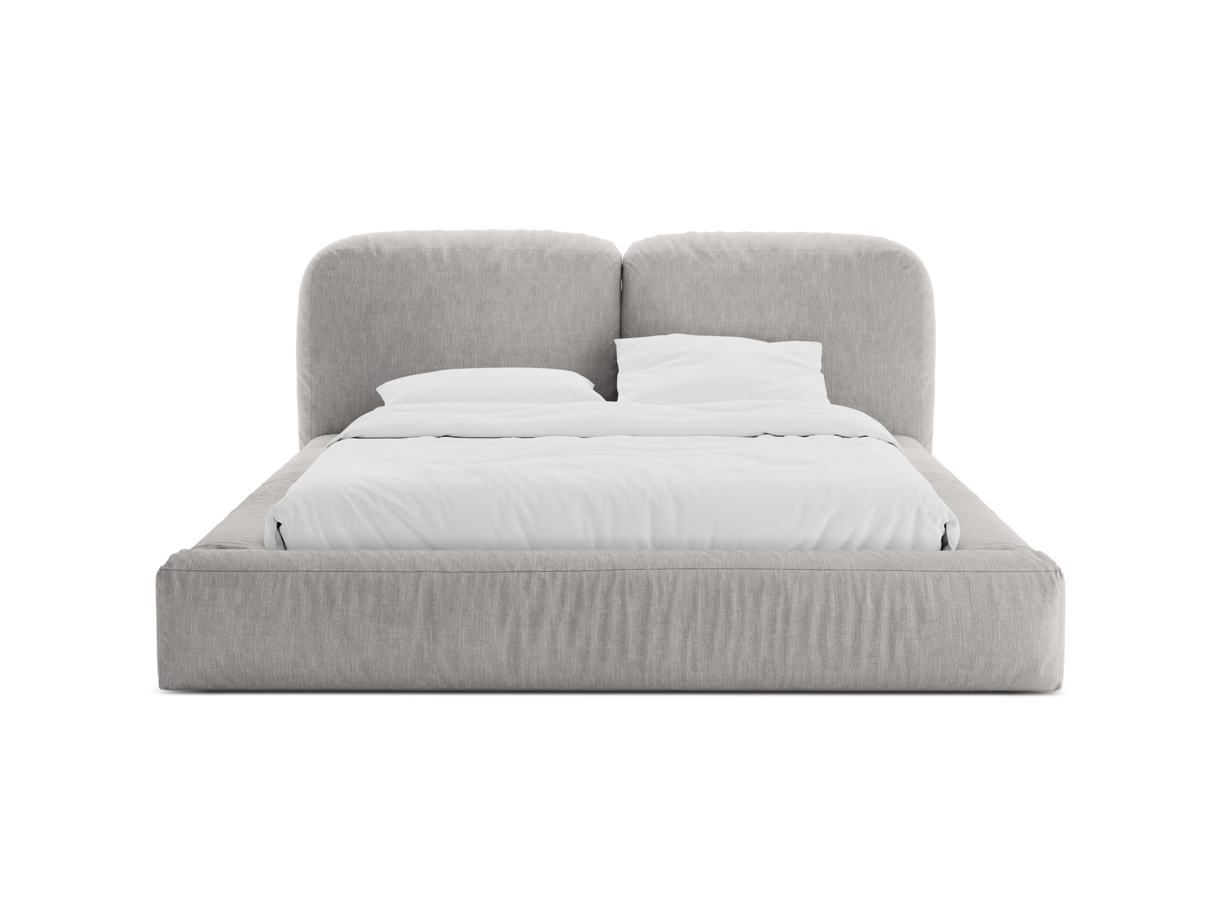 MARTINA Bed Light Gray