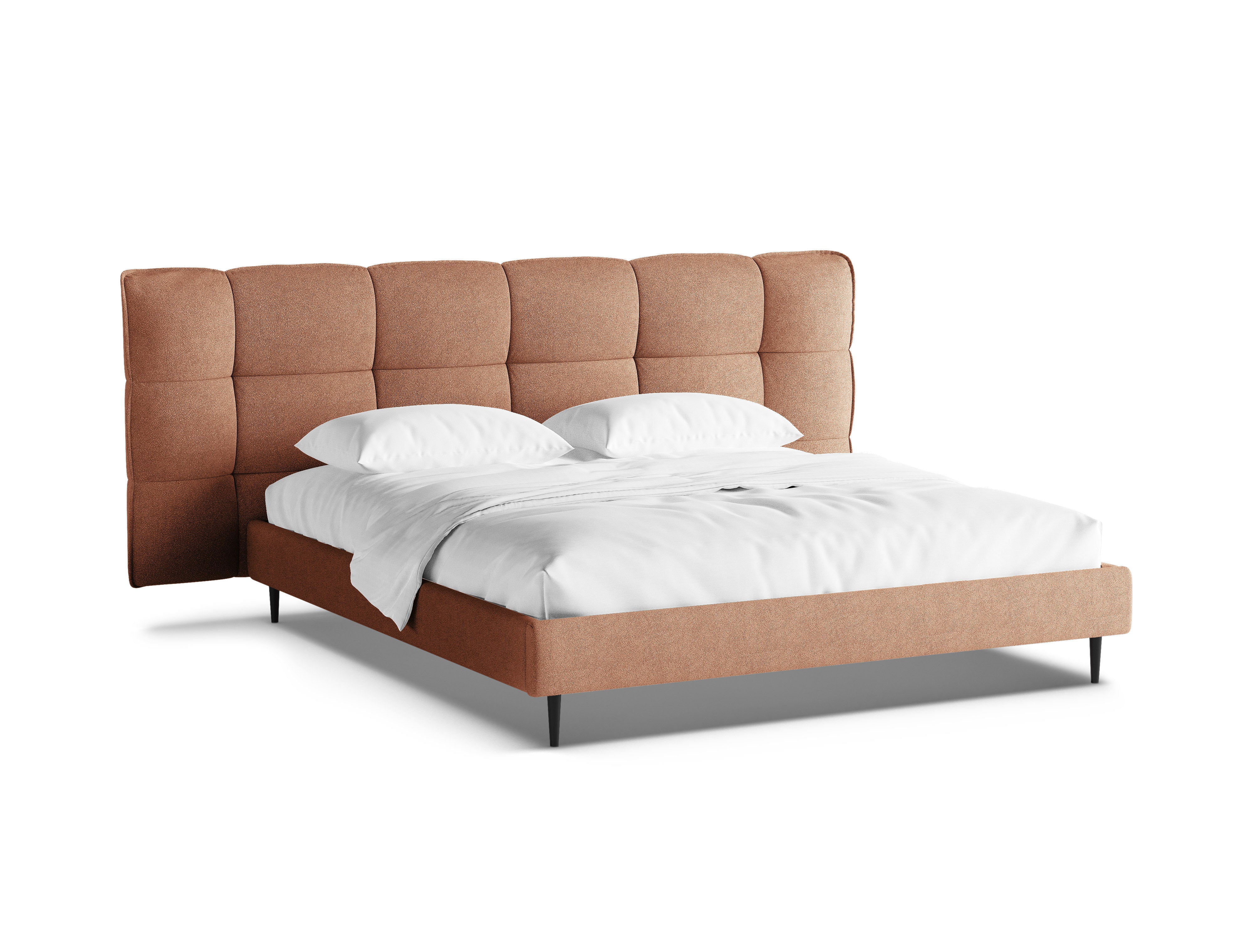 ERIC Peach Boucle Bed