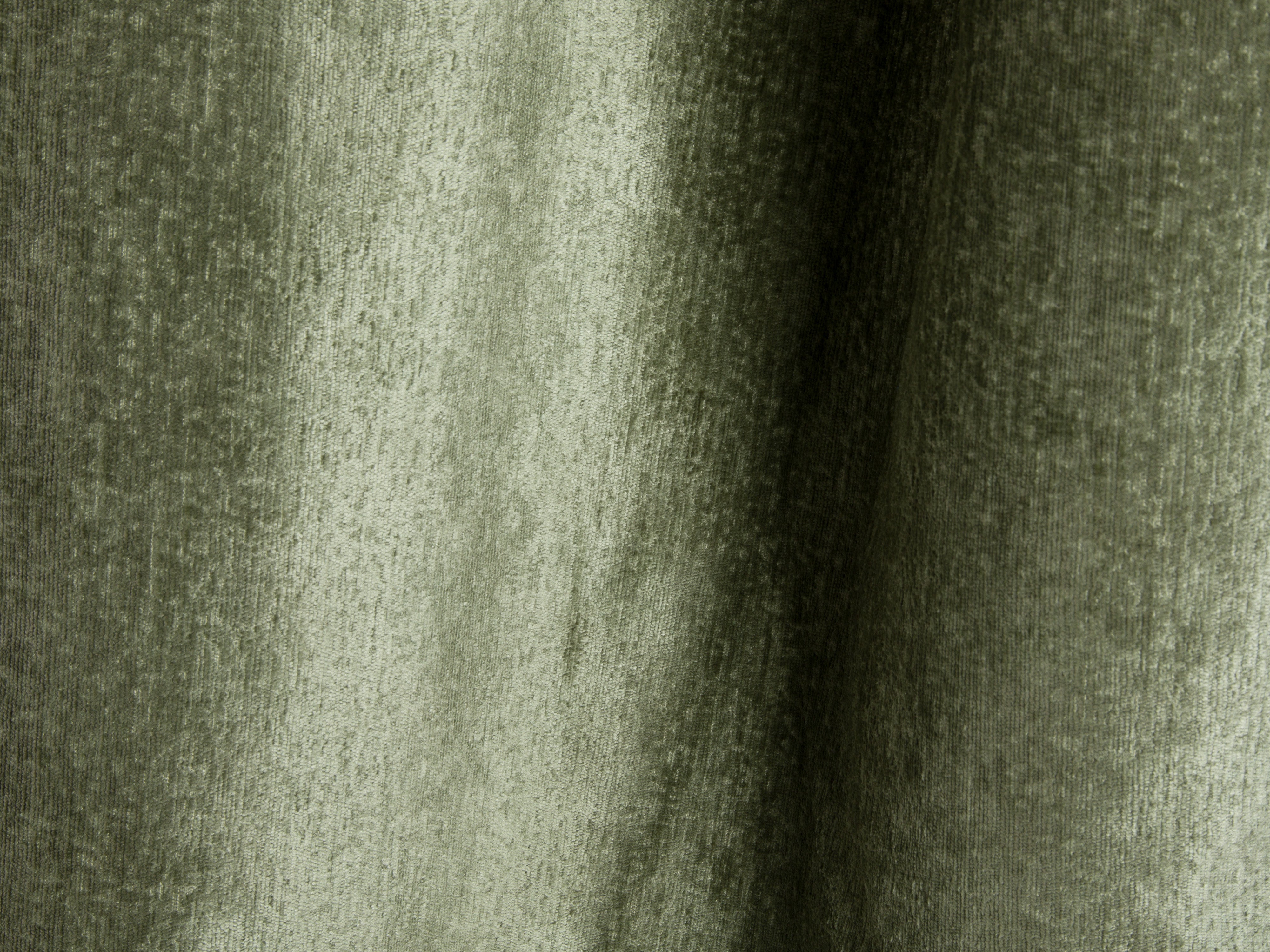 Bed with storage LUPINE green iridescent chenille