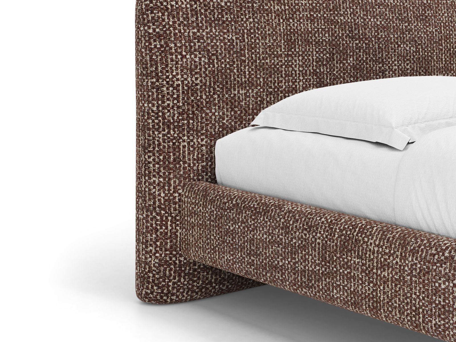 VERA bed in brown mélange