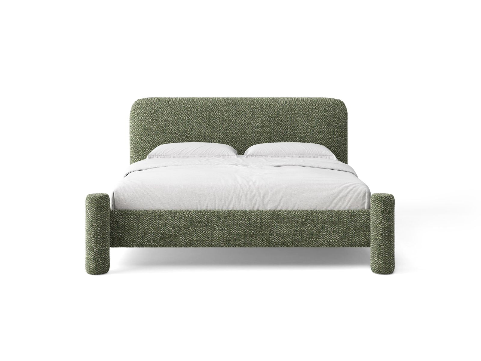 VERA bed green mélange