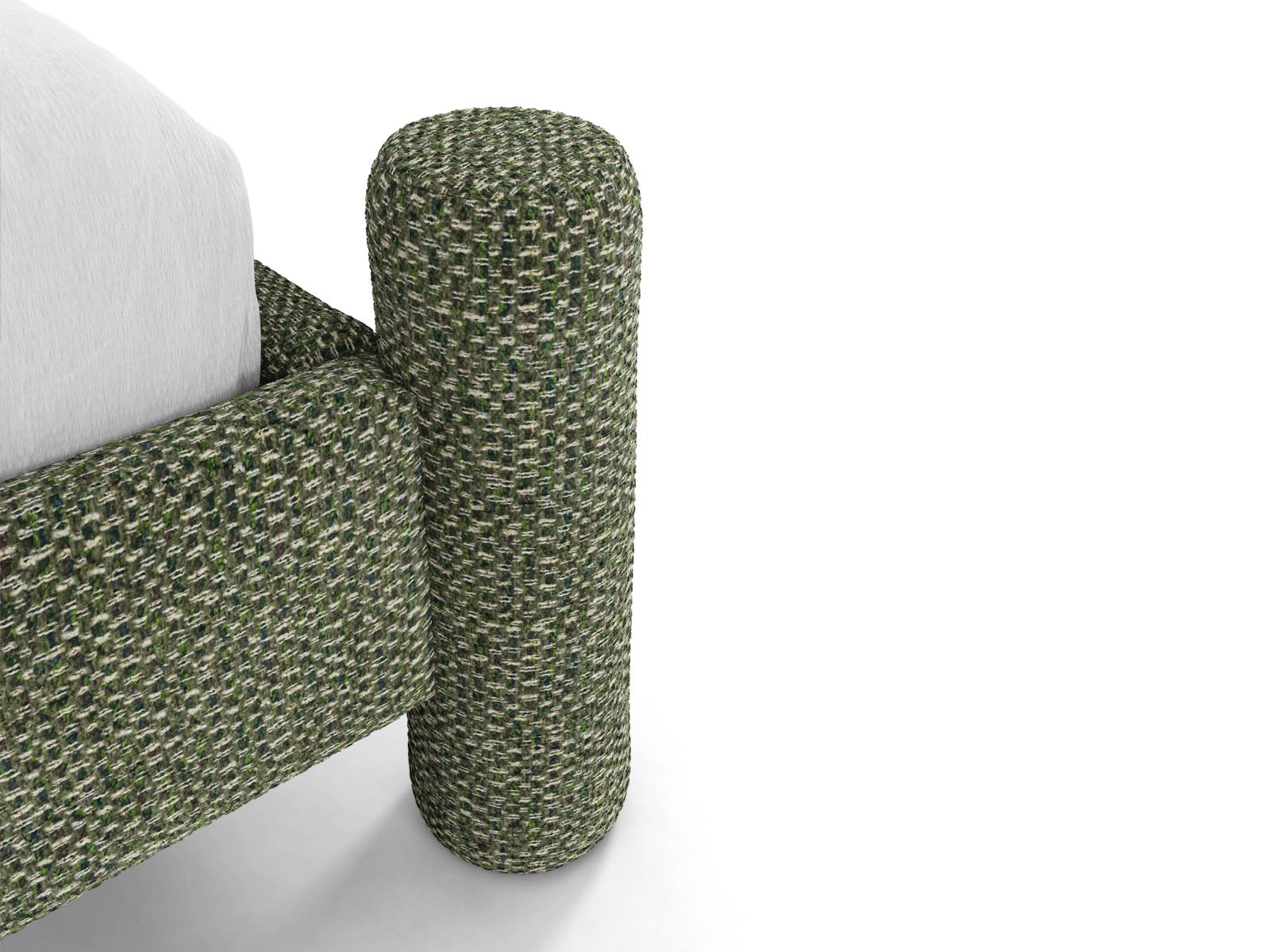 VERA bed green mélange