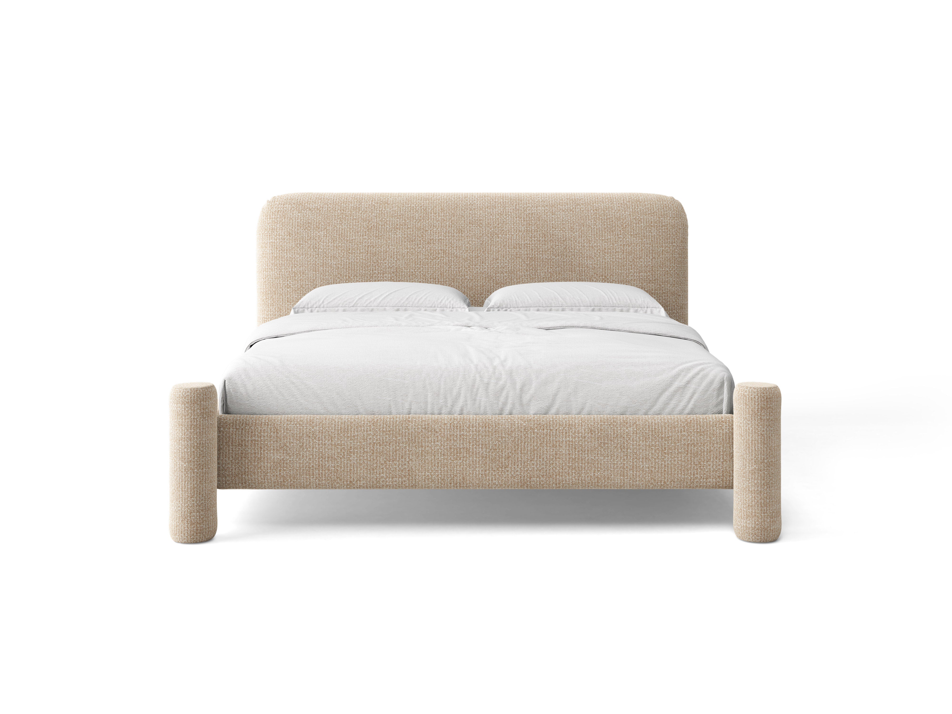 VERA bed in sandy mélange