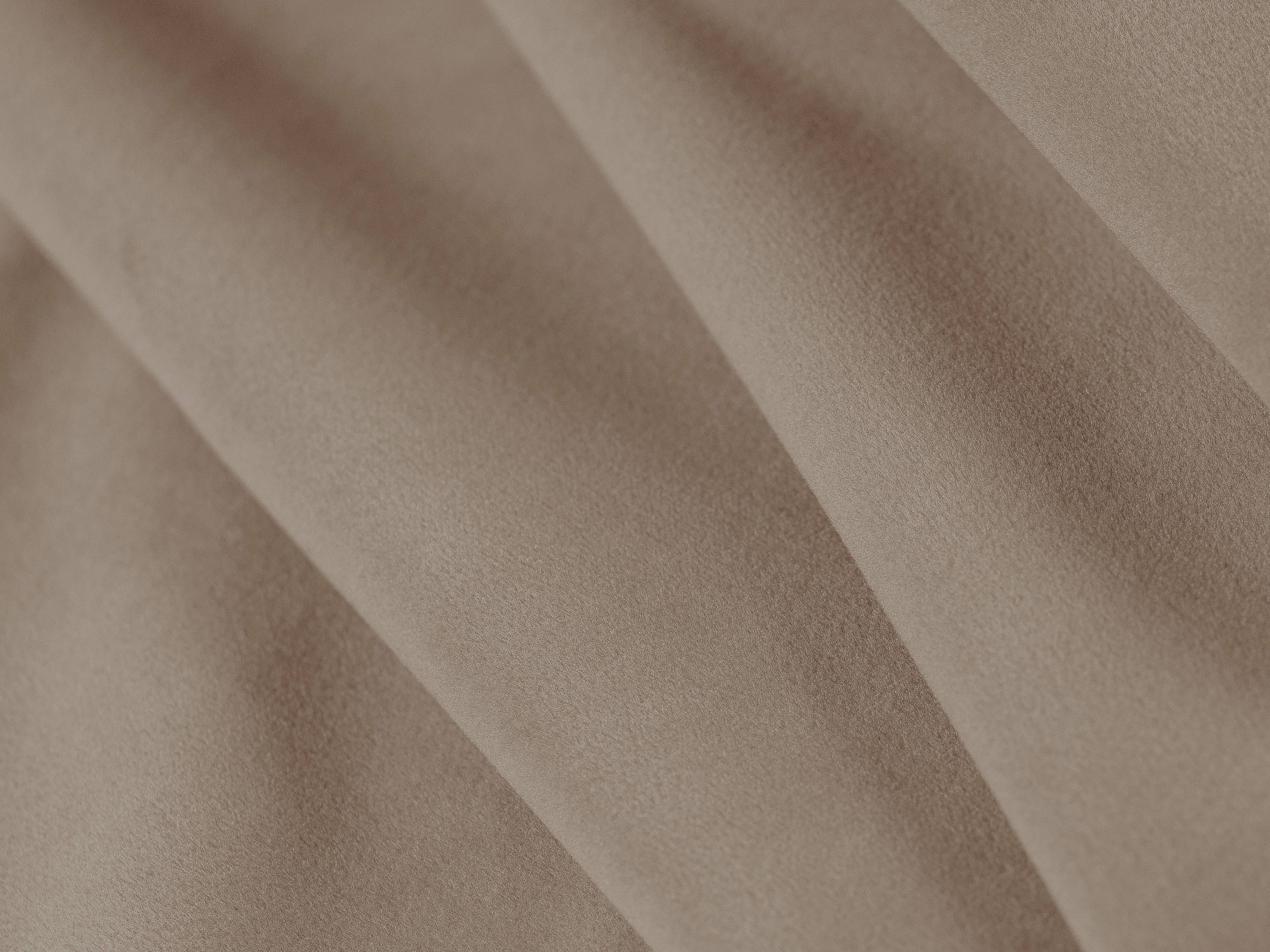 Velvet Bed SOLANGE Almond Beige