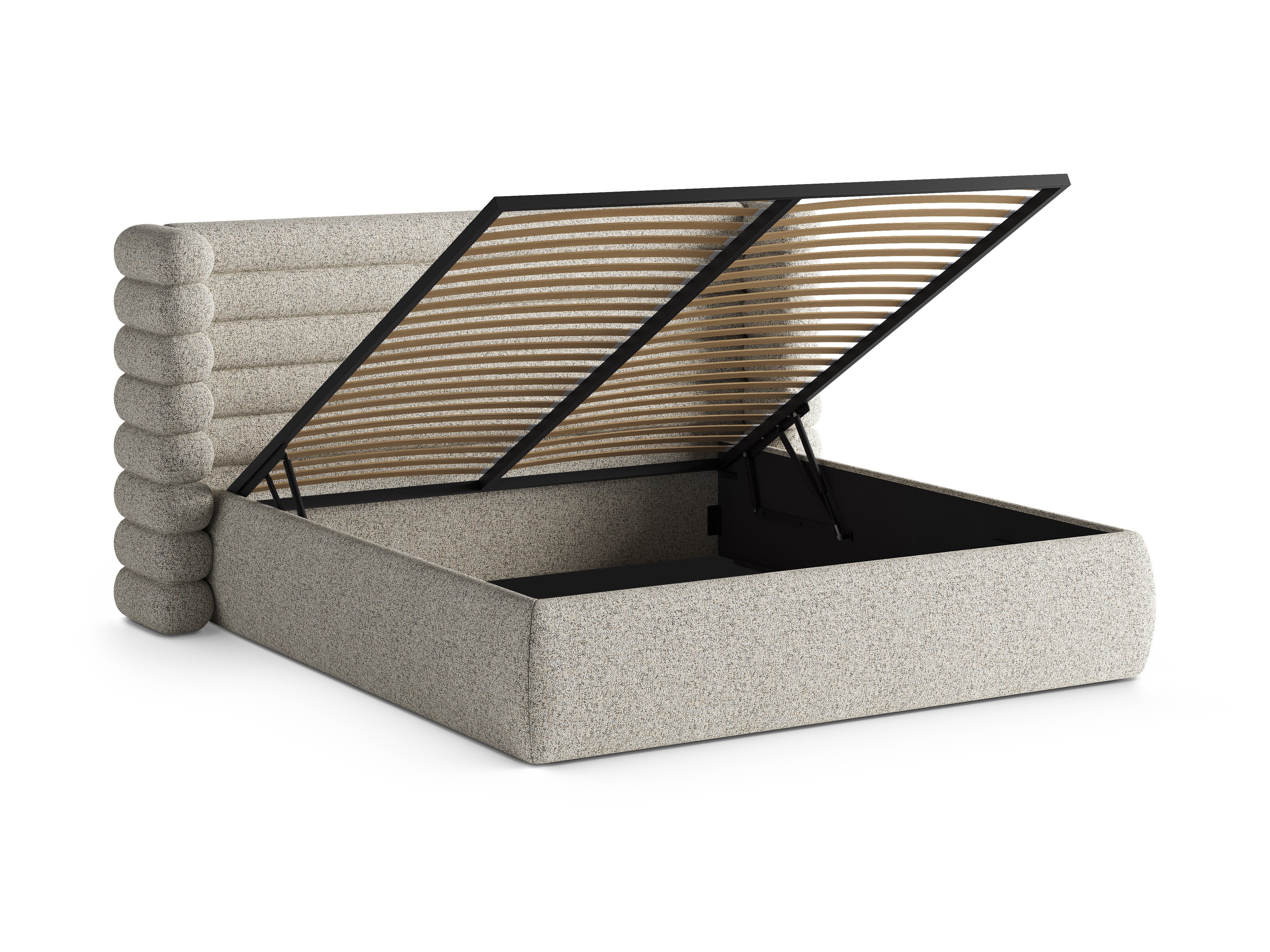 MOUNT Bed Beige Mélange