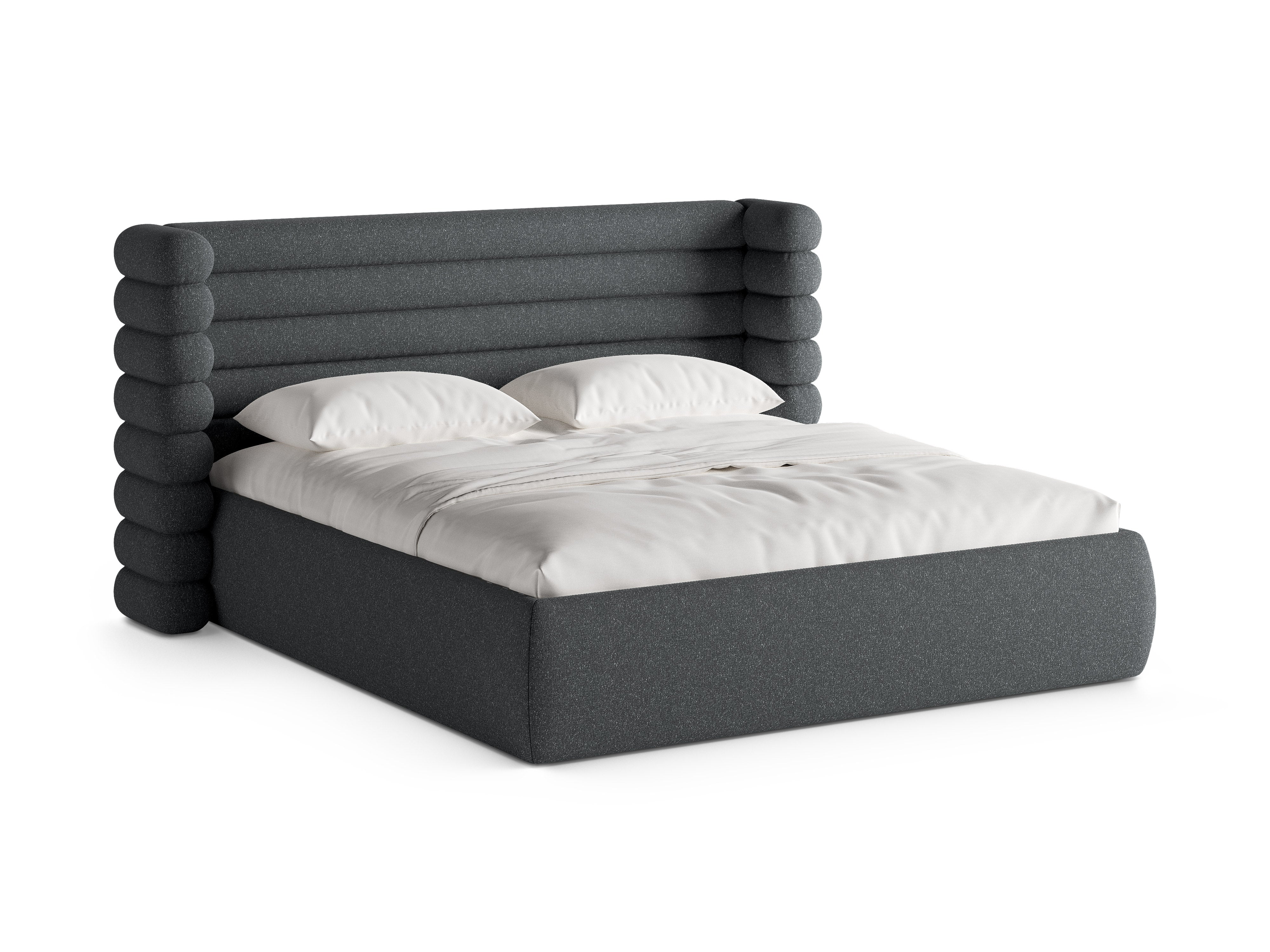 MOUNT Bed Dark Gray Mélange