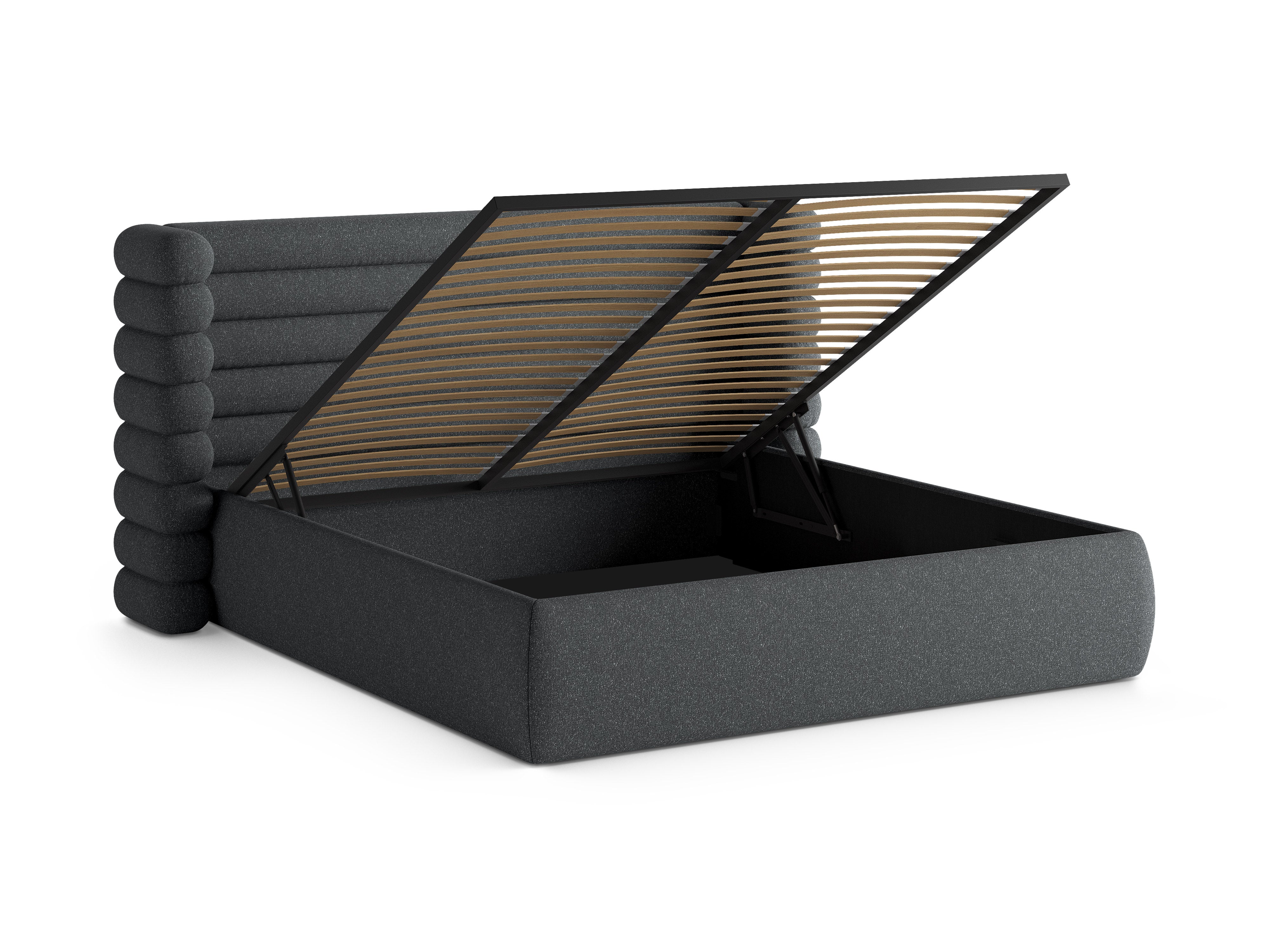 MOUNT Bed Dark Gray Mélange