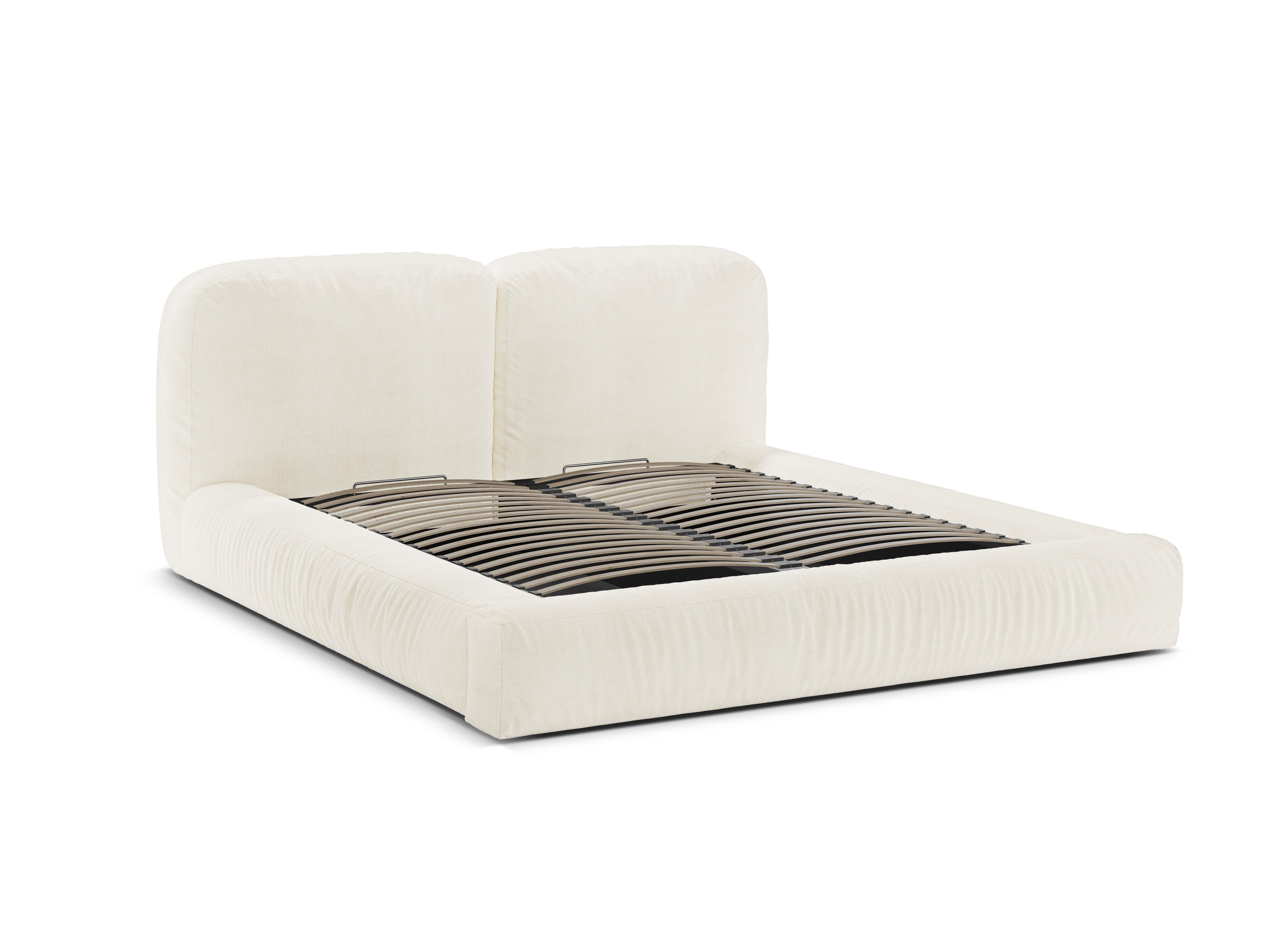 MARTINA Bed Ivory Boucle