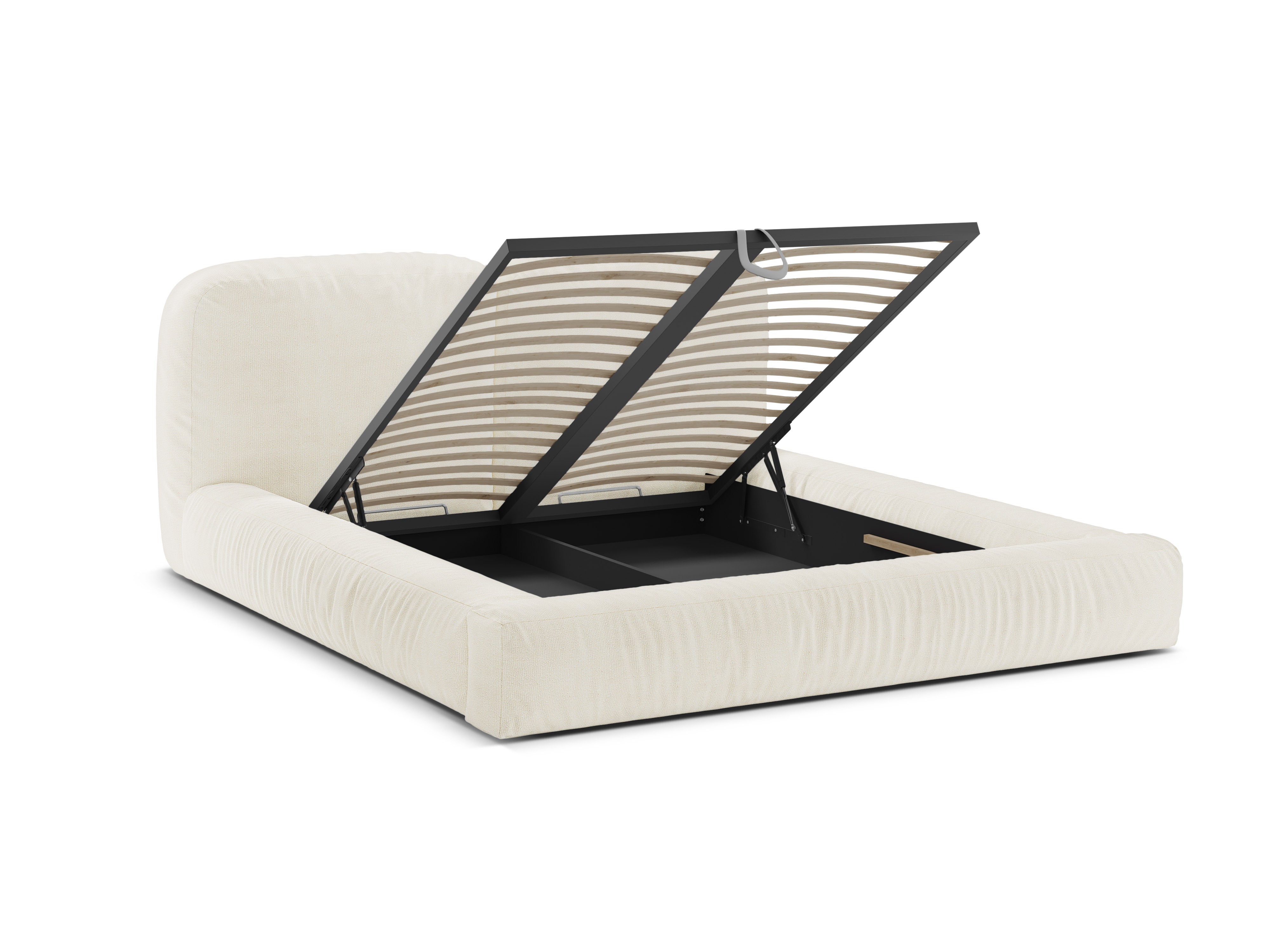 MARTINA Bed Ivory Boucle