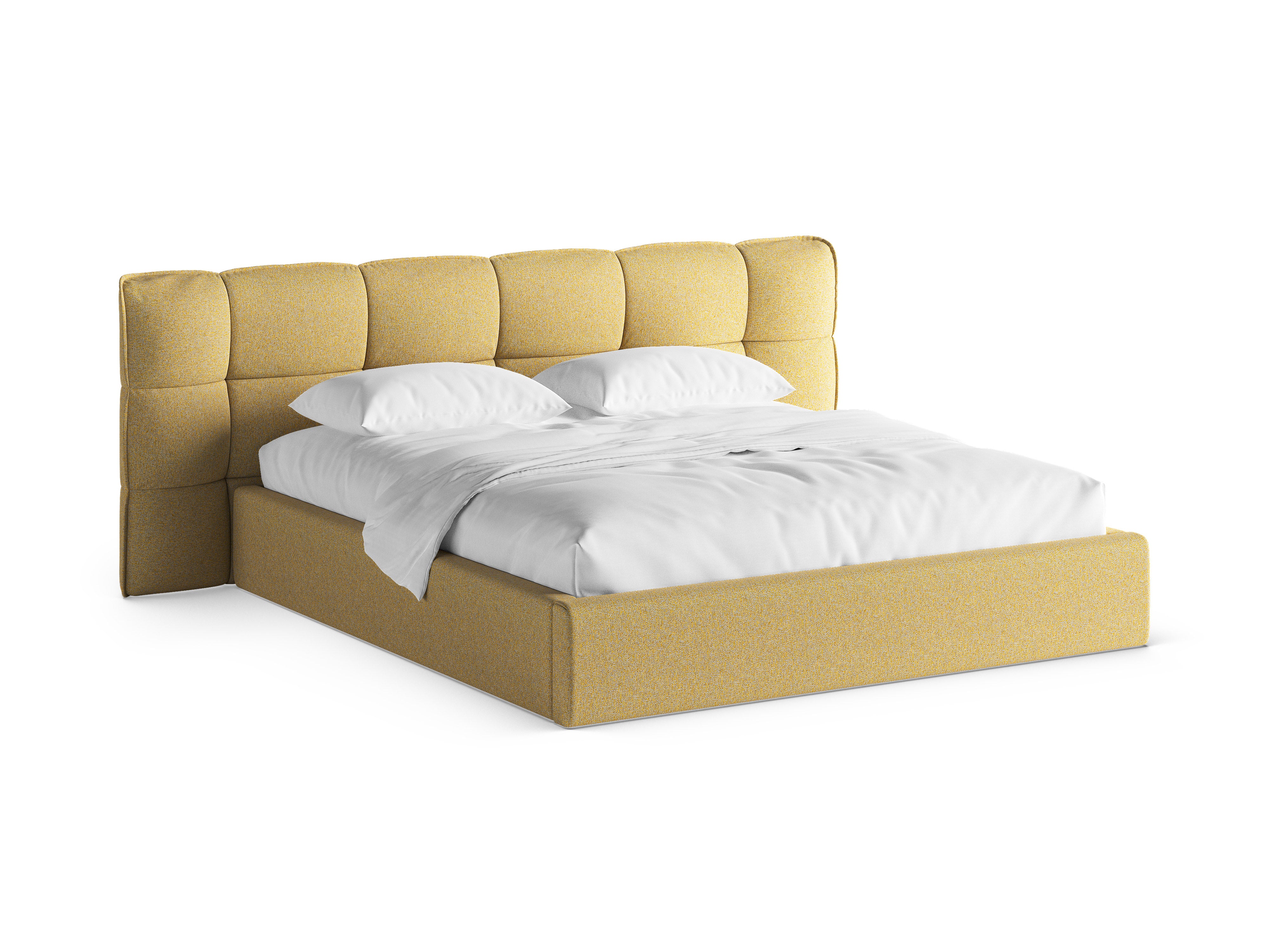 ERIC bed with storage in sunflower mélange