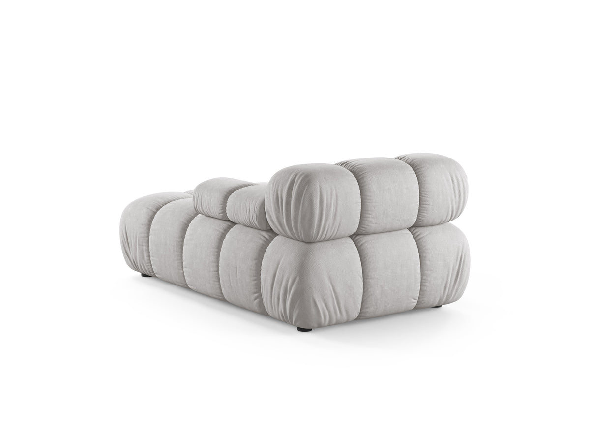 Right-facing chaise lounge BELLIS light gray