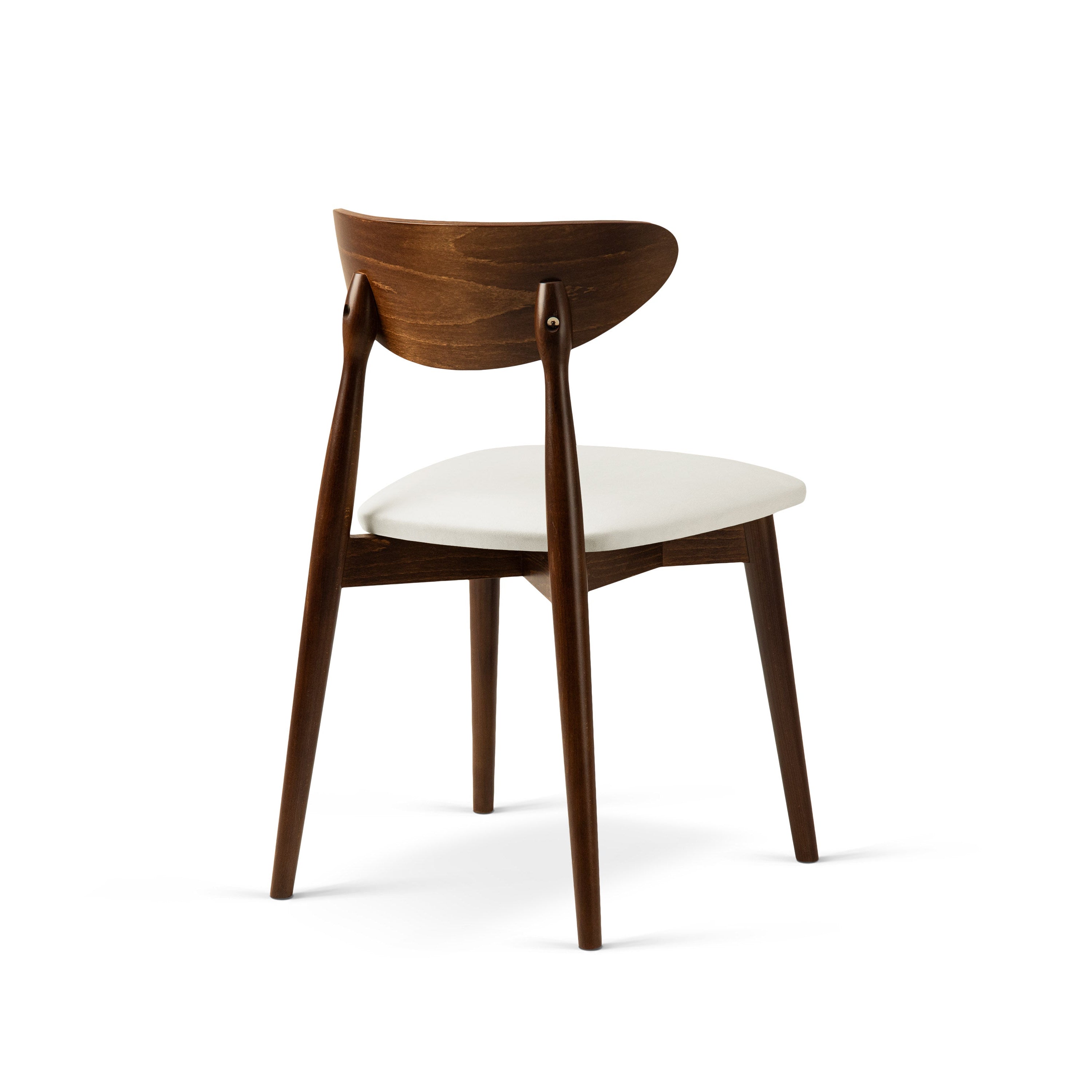 LEON Chair in Velvet Ivory