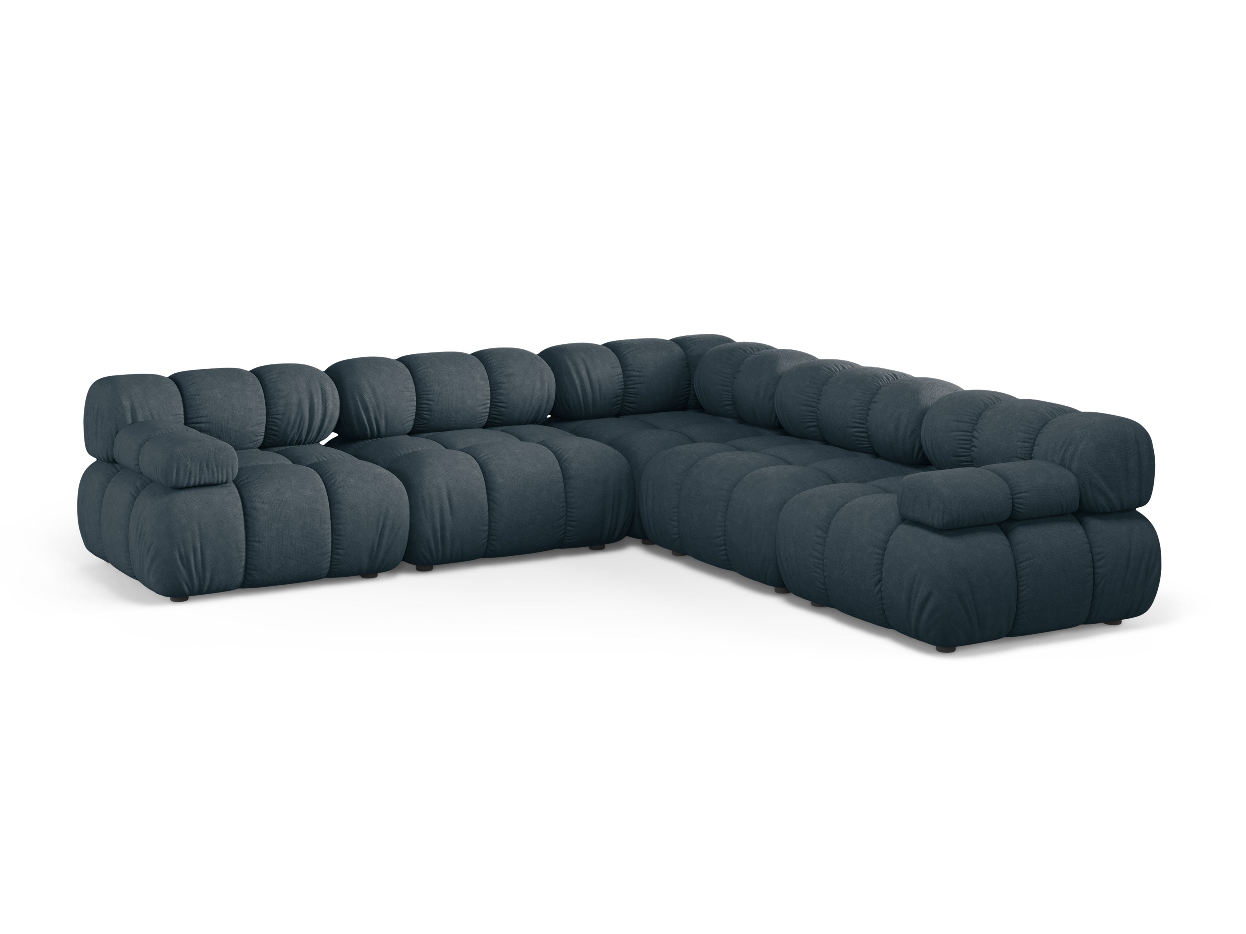 Symmetrical Corner Sofa BELLIS in Deep Petrol