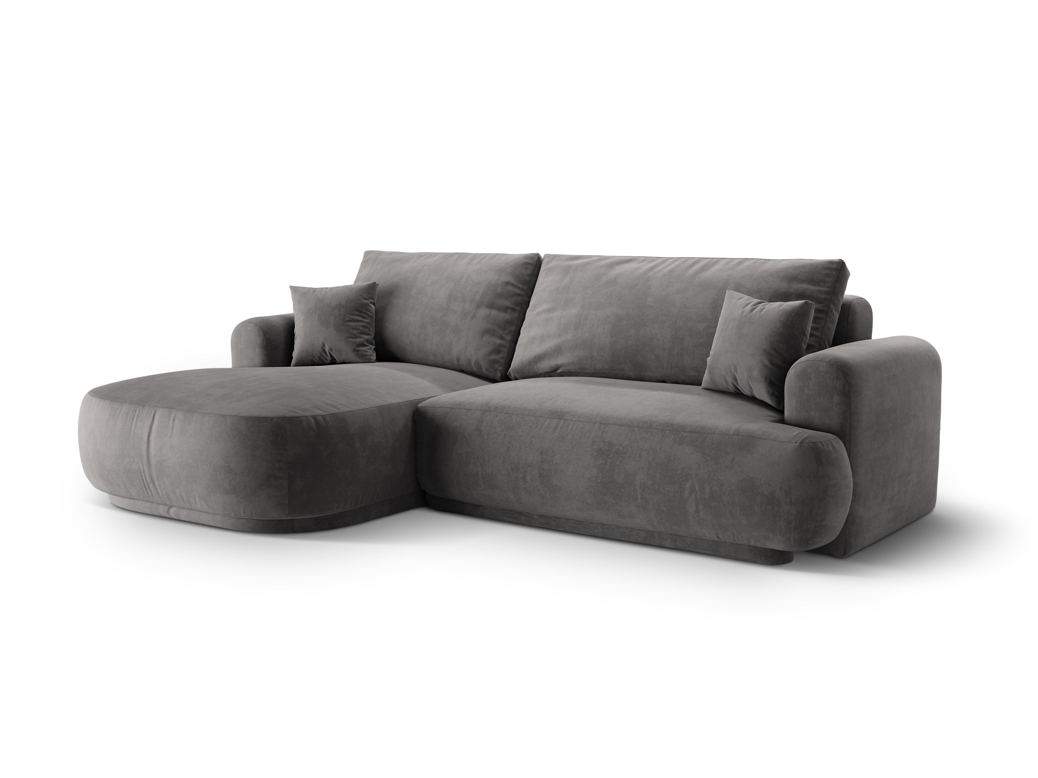 Velvet left -hand corner with Ella Gray sleeping function