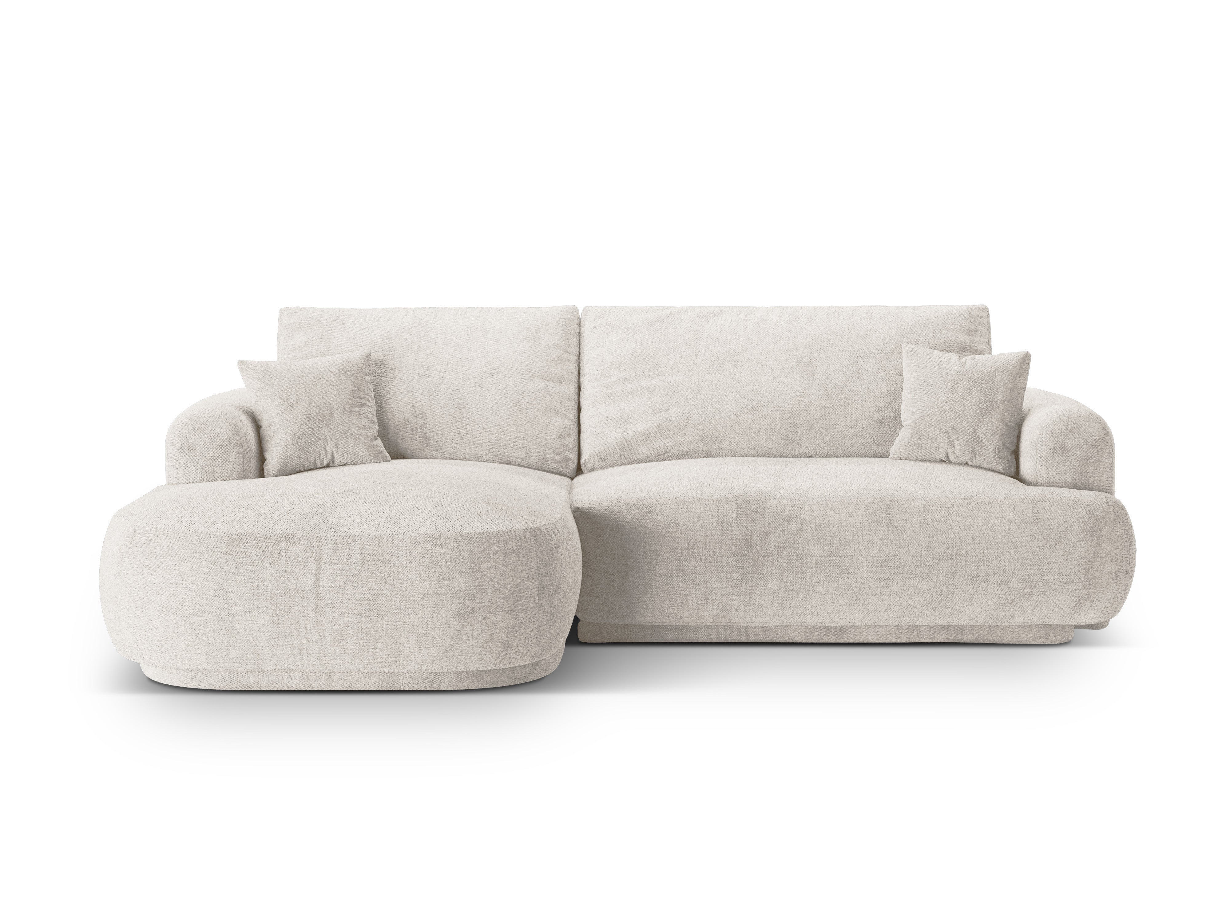 Left -hand corner with Ella Szarobeżowy sleeping function