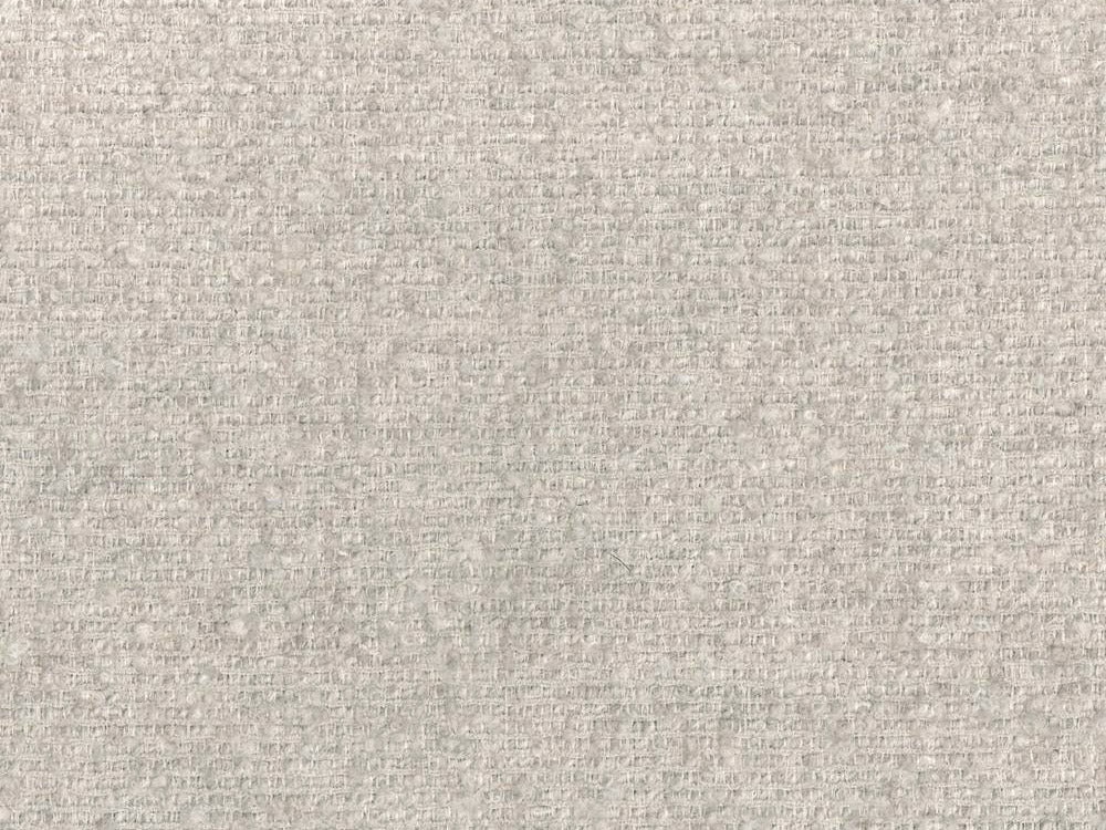 Left-facing corner sofa bed MARTINA beige boucle