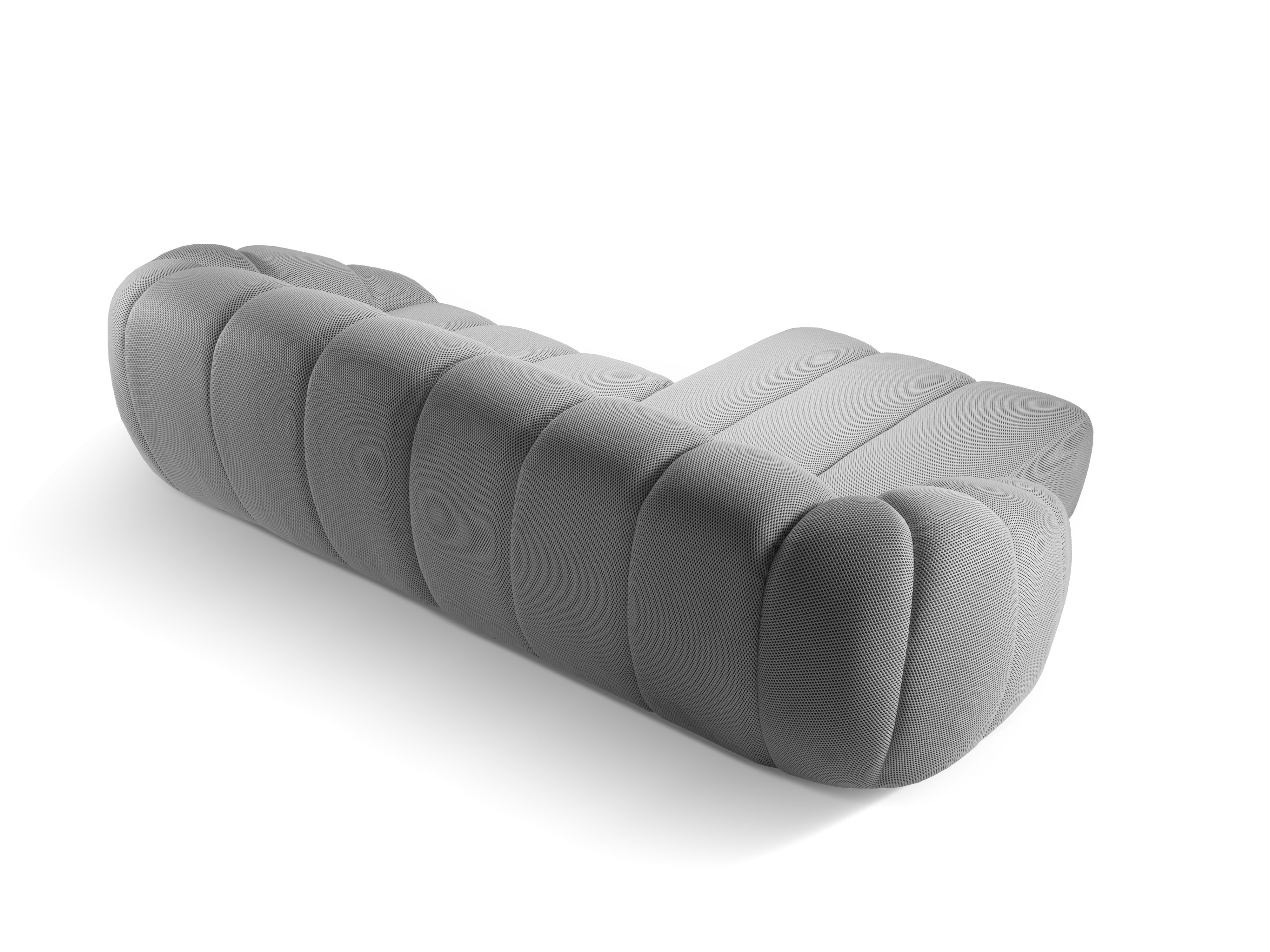 Left Corner Sofa, "Diana", 4 Seats, Silver, 334x182x72
Made in Europe