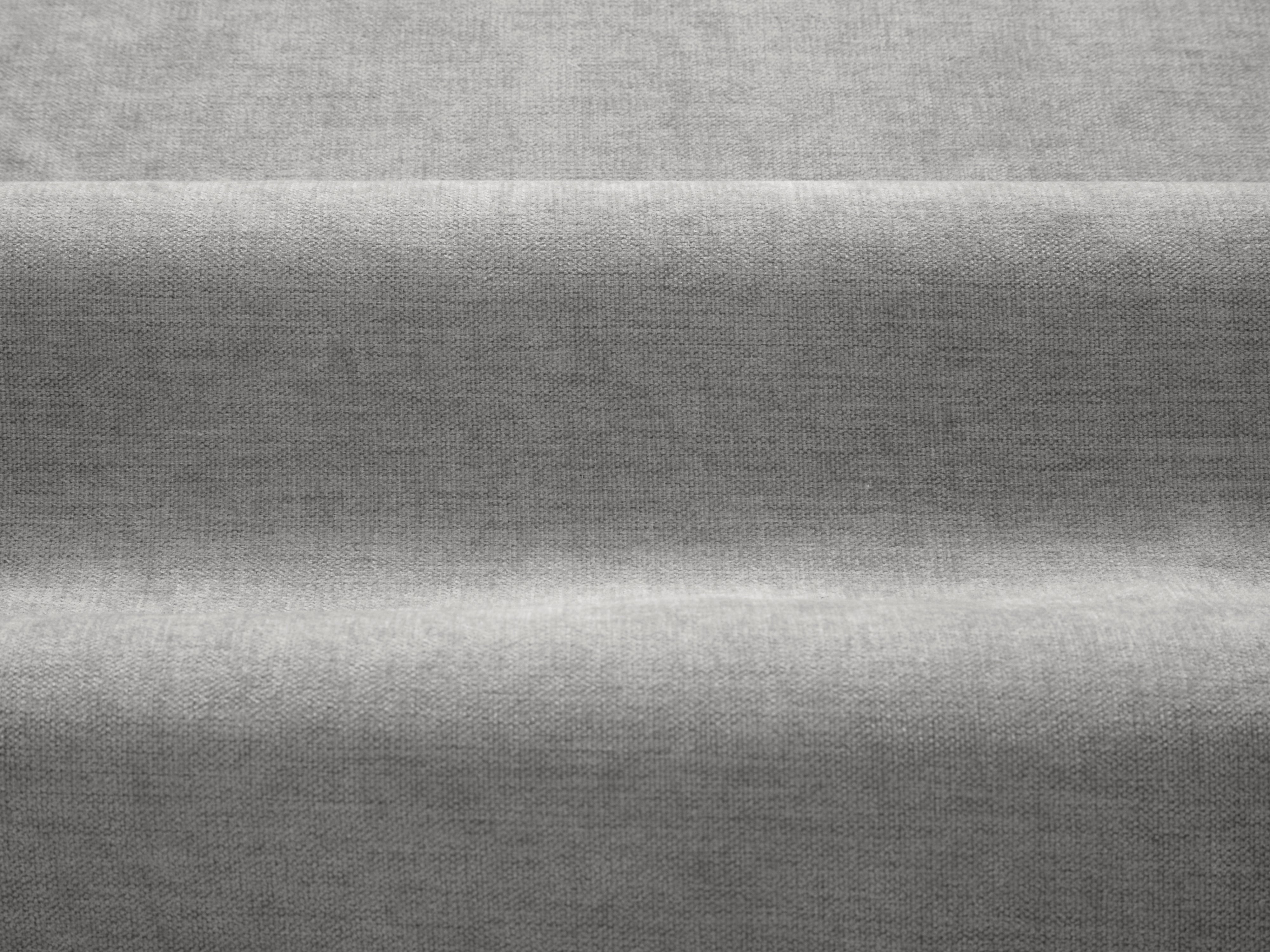 Linksseitige Eckcouch ADA hellgraues Chenille