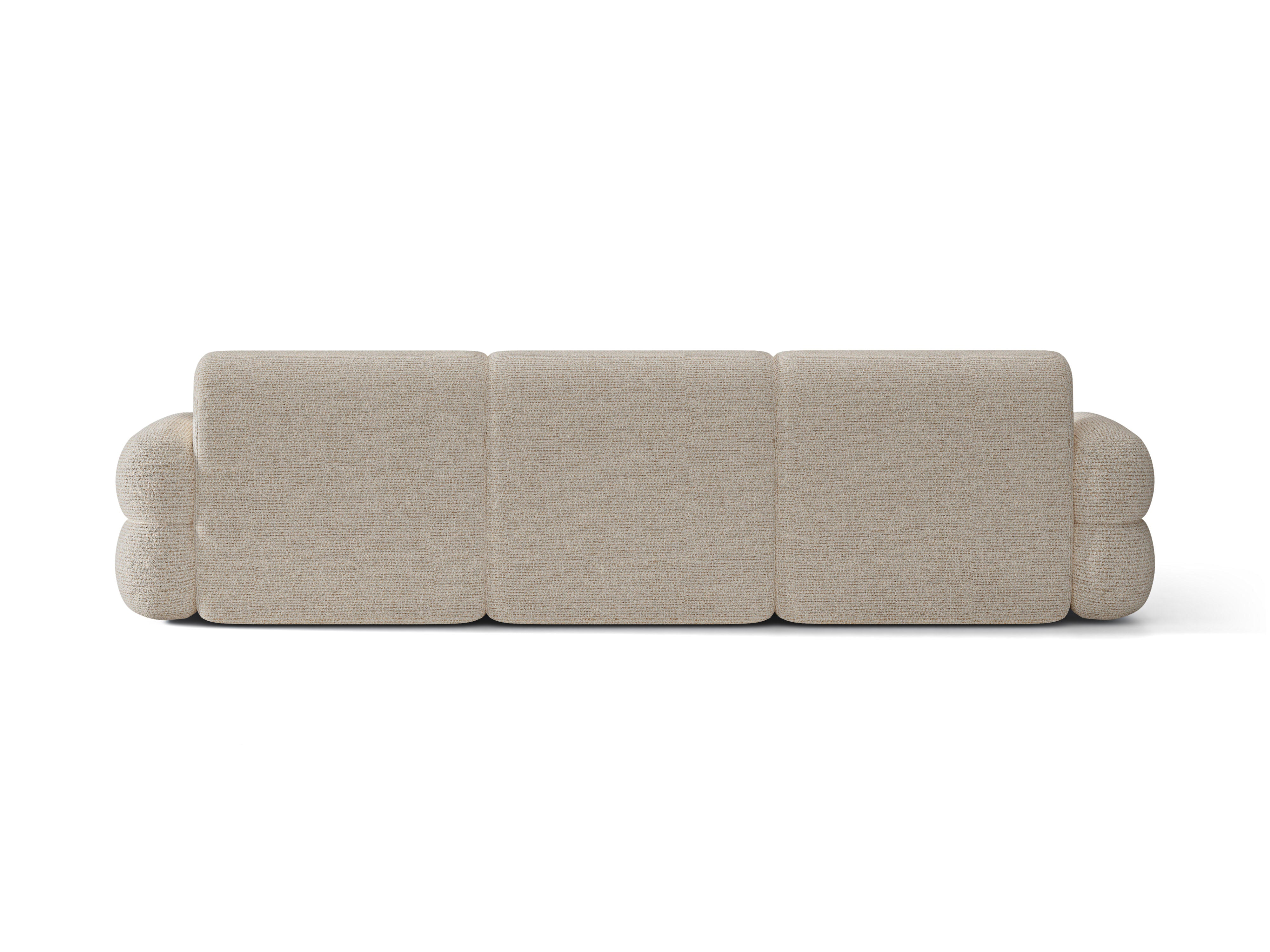 Left-facing NEO corner sofa in beige mélange