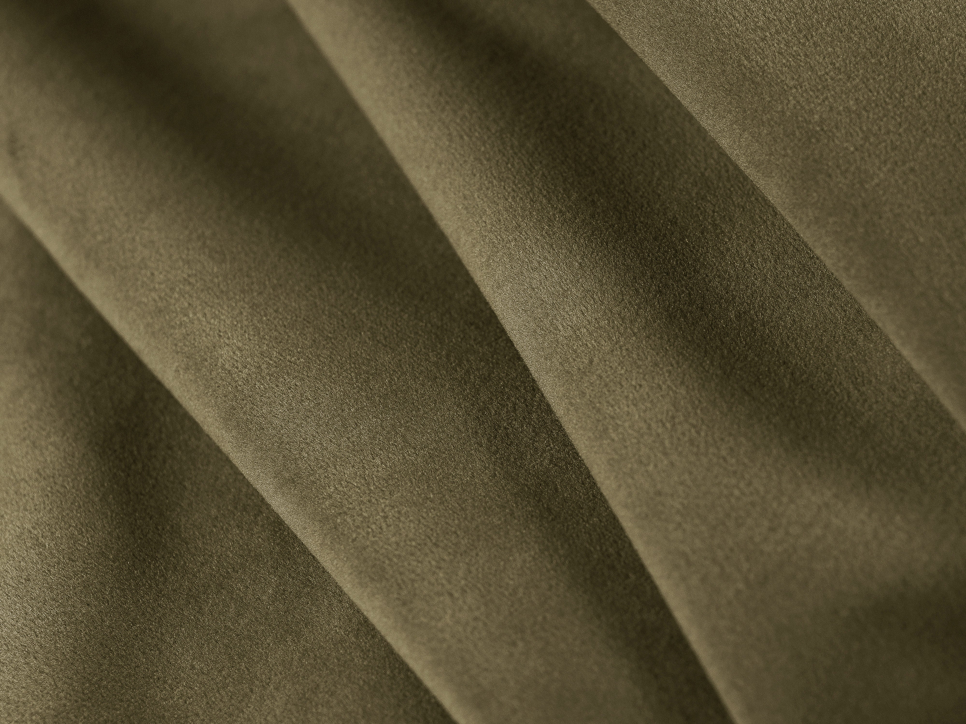 Left-facing velvet corner sofa BEMY green