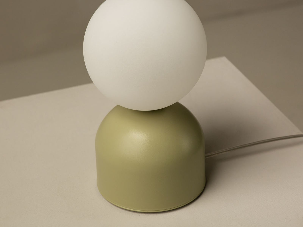 Lampa stołowa ELY pistacjowy – ujęcie 4