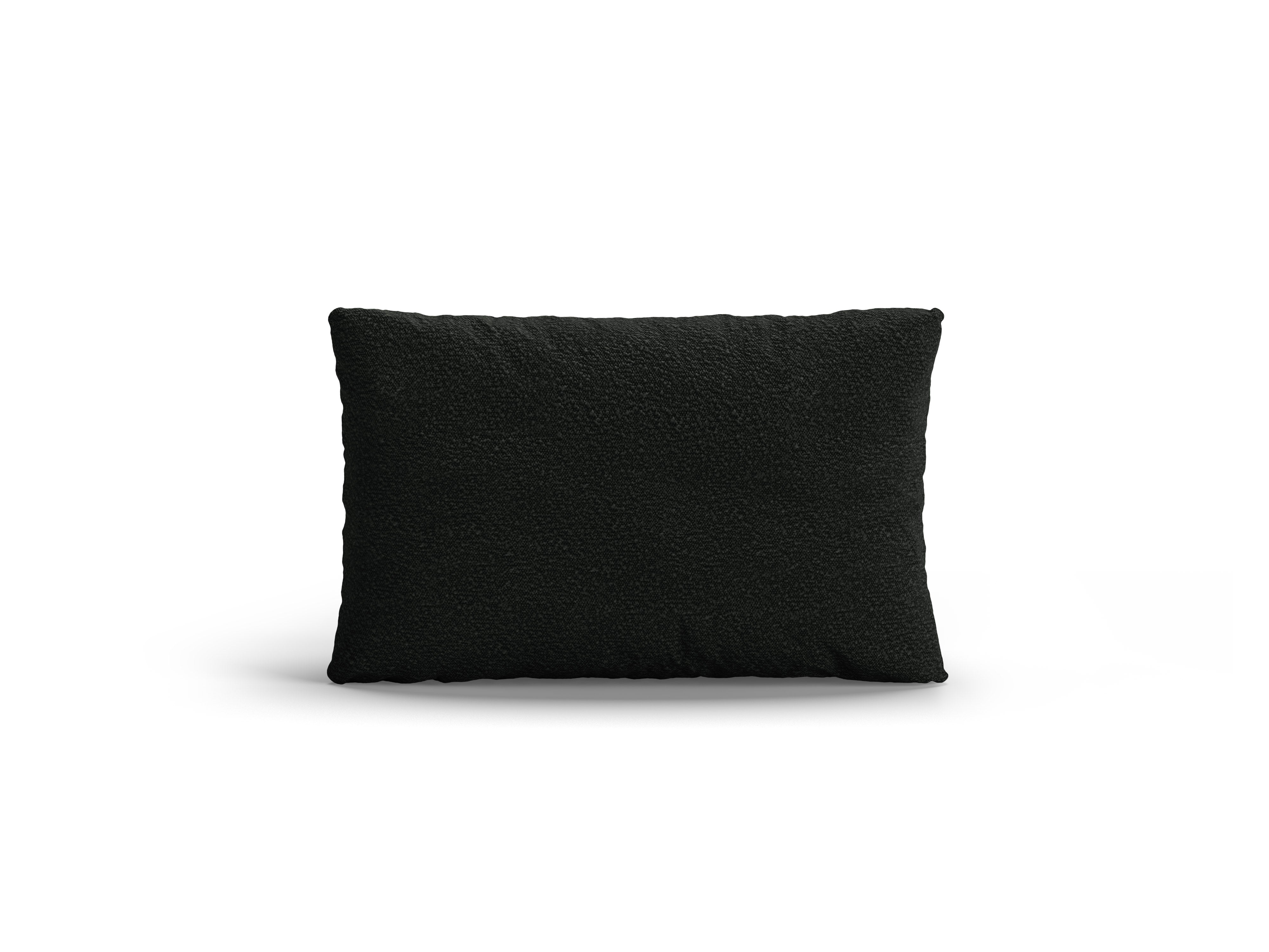 POPPY cushion black boucle