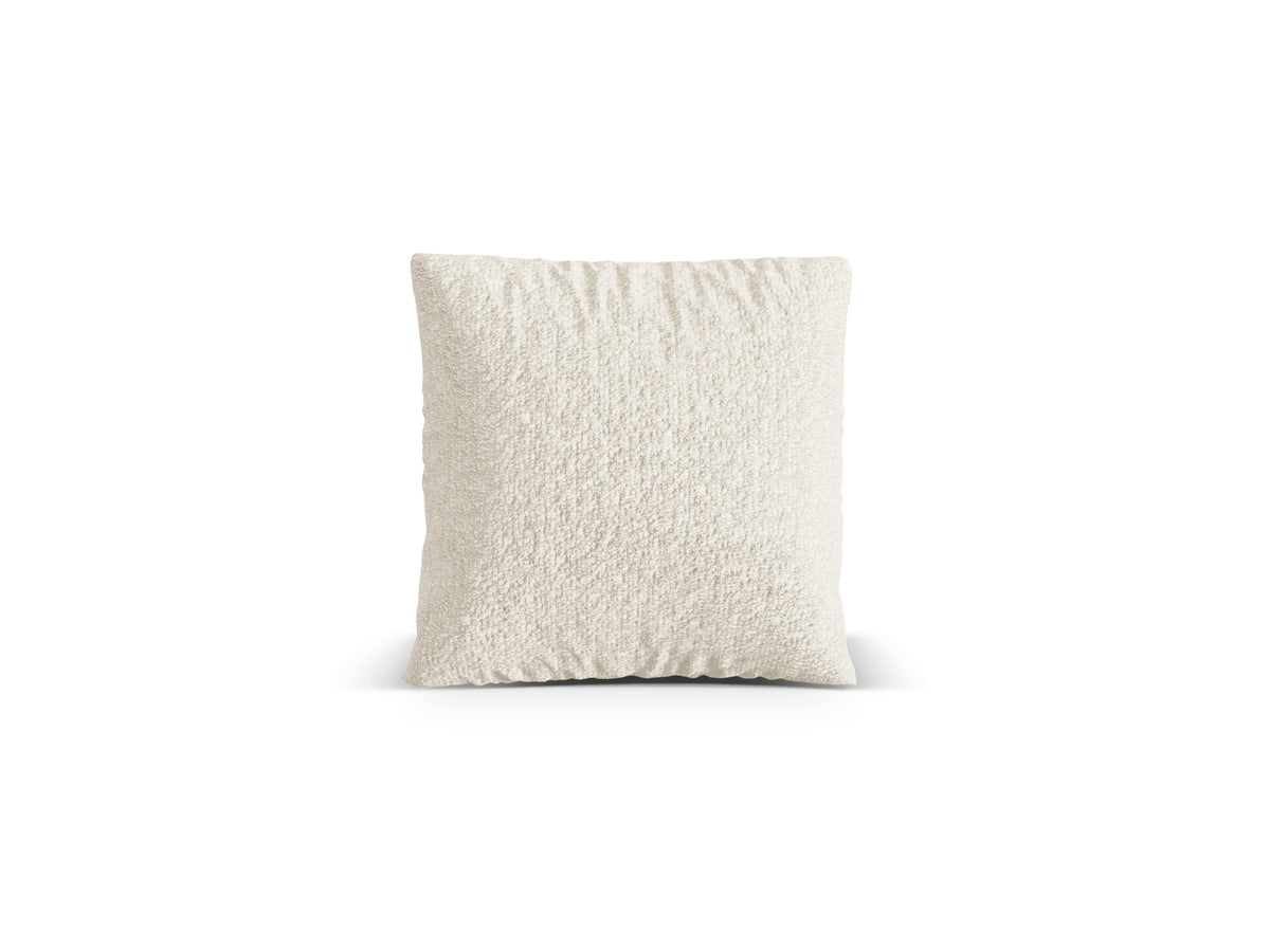 Poduszka dekoracyjna NURIA ecru boucle – 40x40 cm