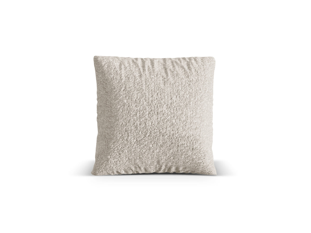 Poduszka dekoracyjna NURIA beżowy boucle – 50x50 cm