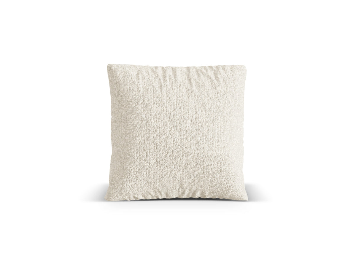 Poduszka dekoracyjna NURIA ecru boucle – 50x50 cm