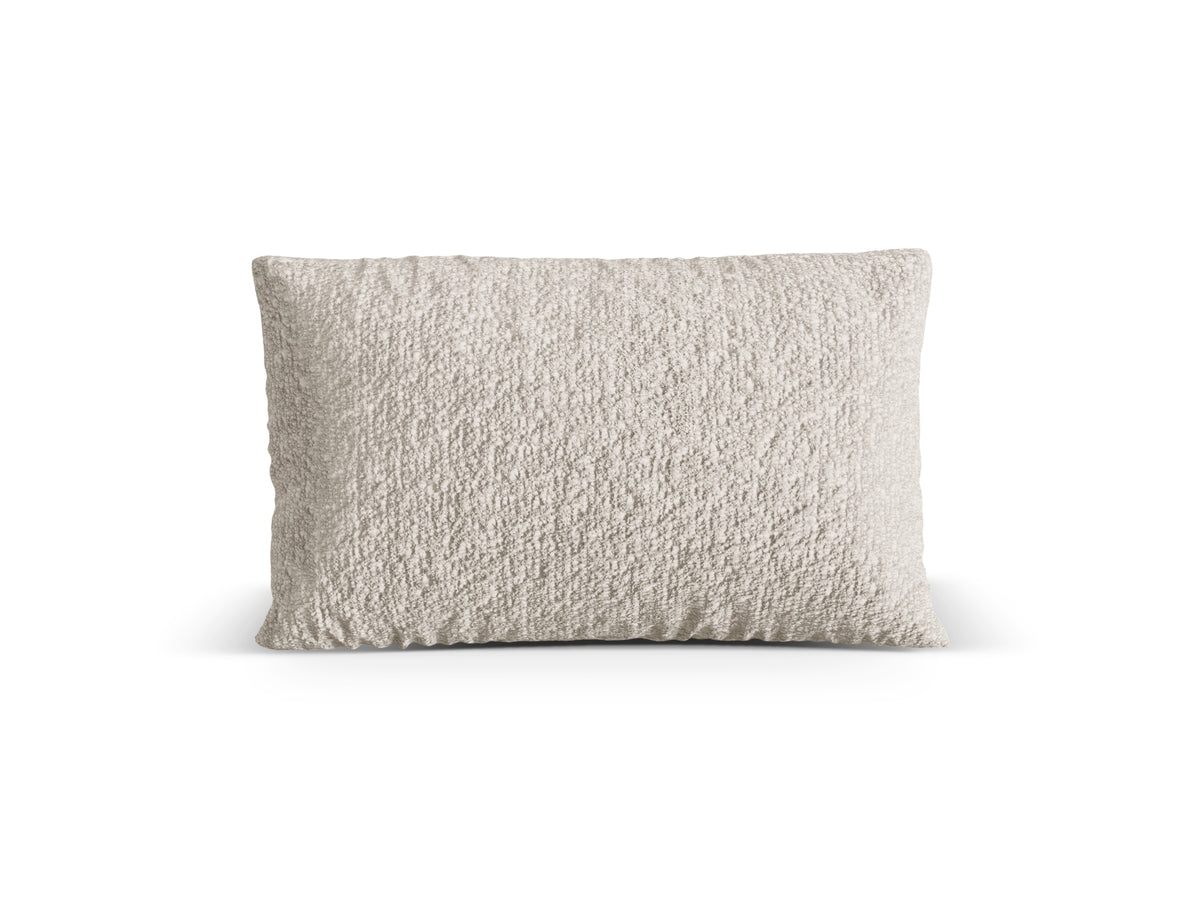 Poduszka dekoracyjna NURIA beżowy boucle – 60x40x17 cm