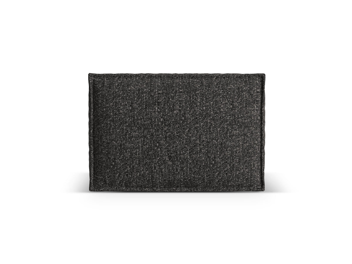 Poduszka dekoracyjna NURIA antracytowy boucle – 60x40x19 cm