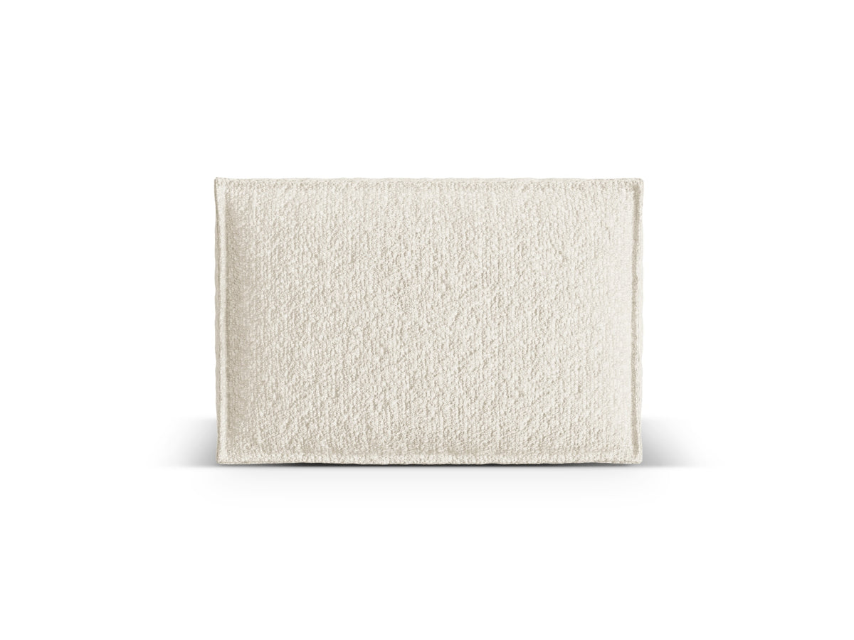 Poduszka dekoracyjna NURIA ecru boucle – 60x40x19 cm