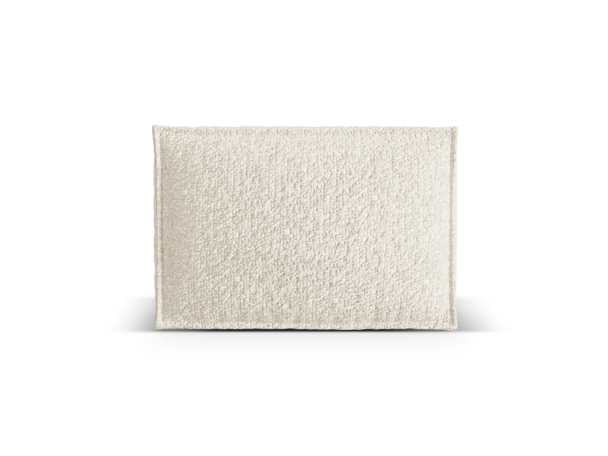 Poduszka dekoracyjna NURIA ecru boucle – 60x40x26 cm